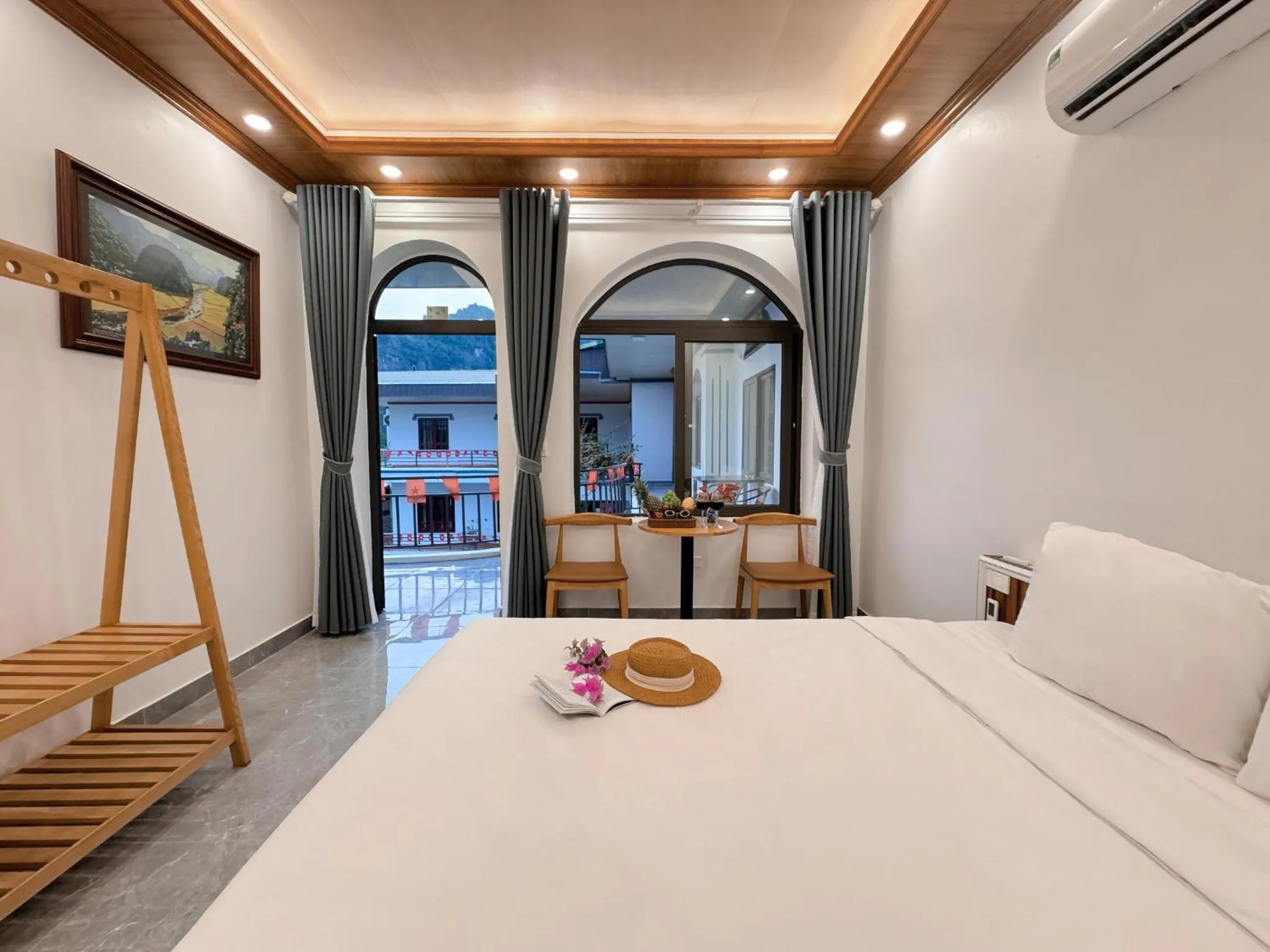 Bed in Tuan Ngoc Hotel