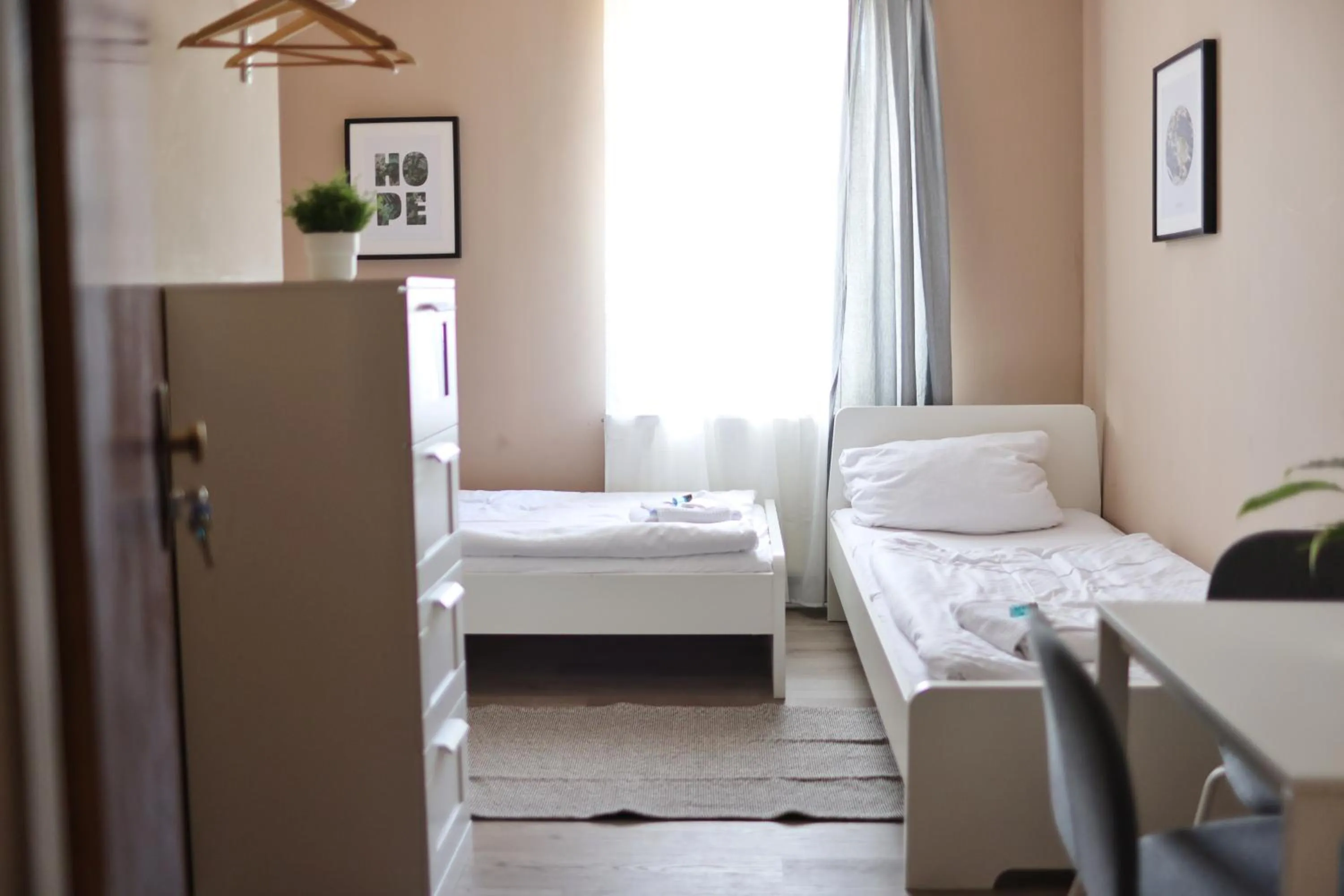 Bed in Mythos Hotel Oranienburg