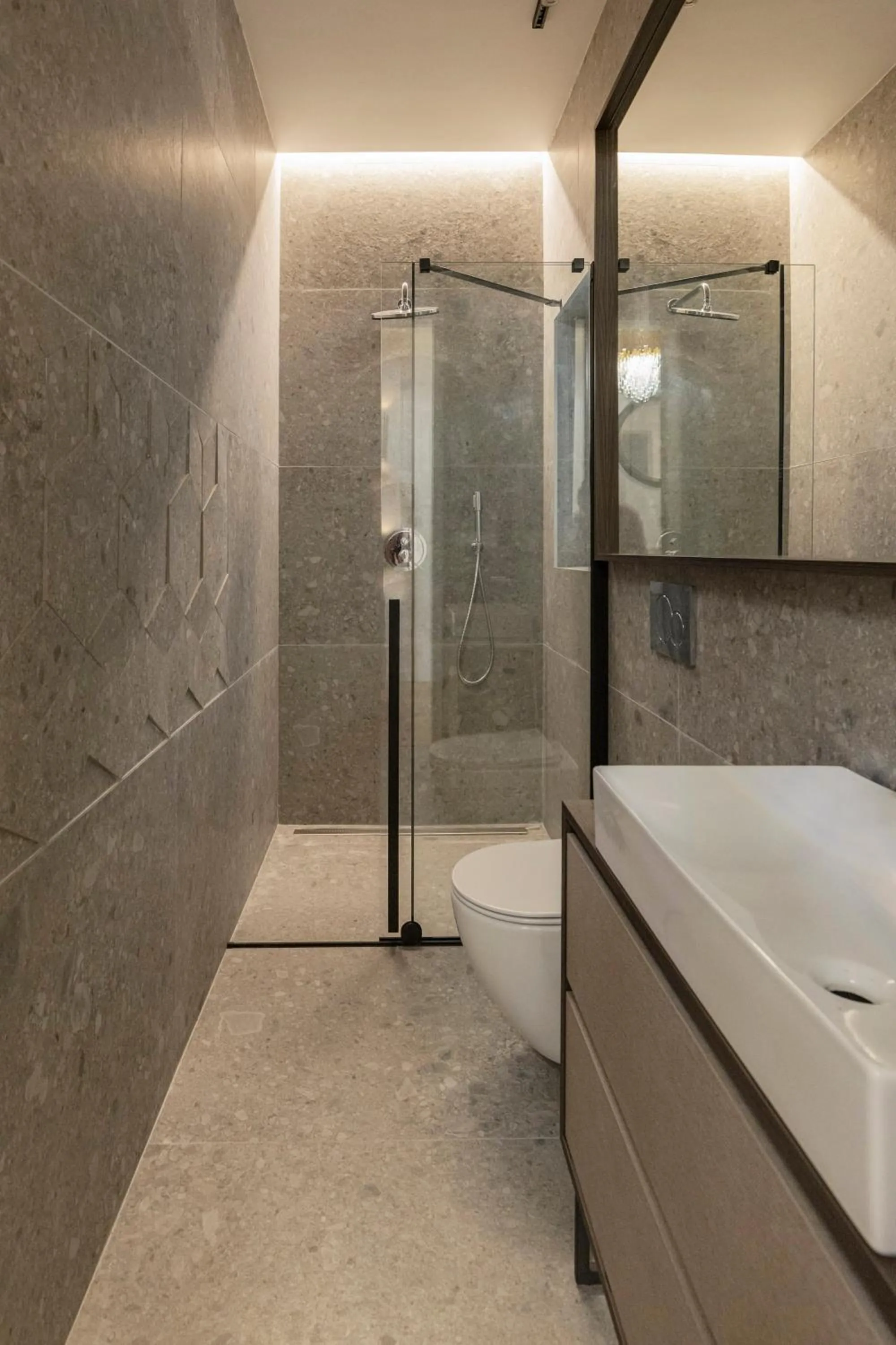 Bathroom in GENeve - old town apartment Bratislava