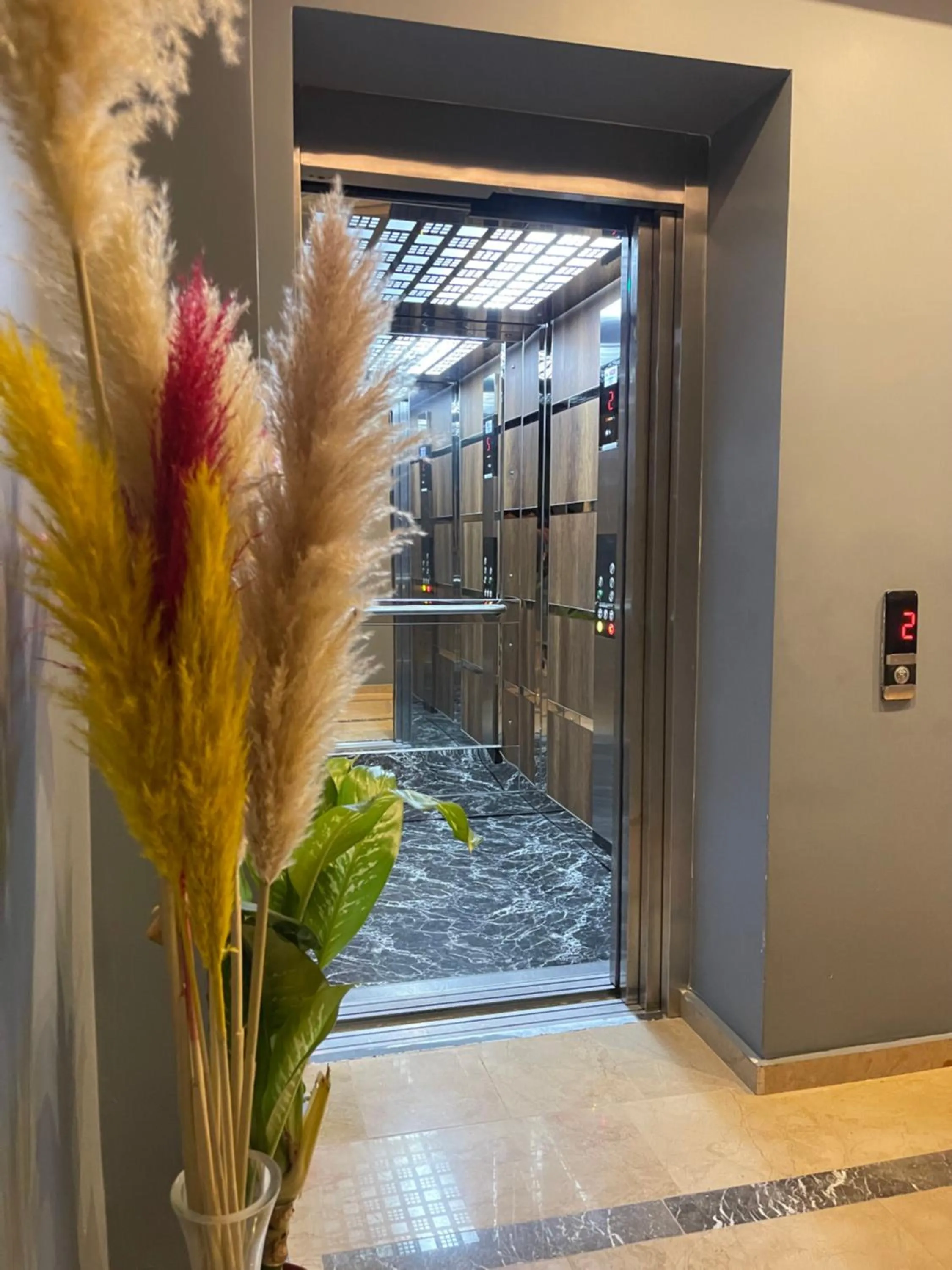 elevator in Meridiani Taksim Hotel