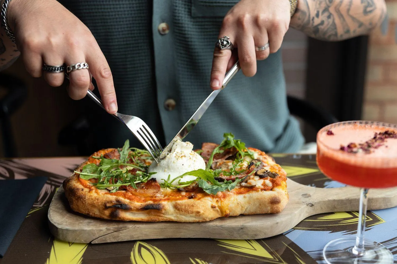 Restaurant/places to eat in NYX Hotel Dublin Portobello