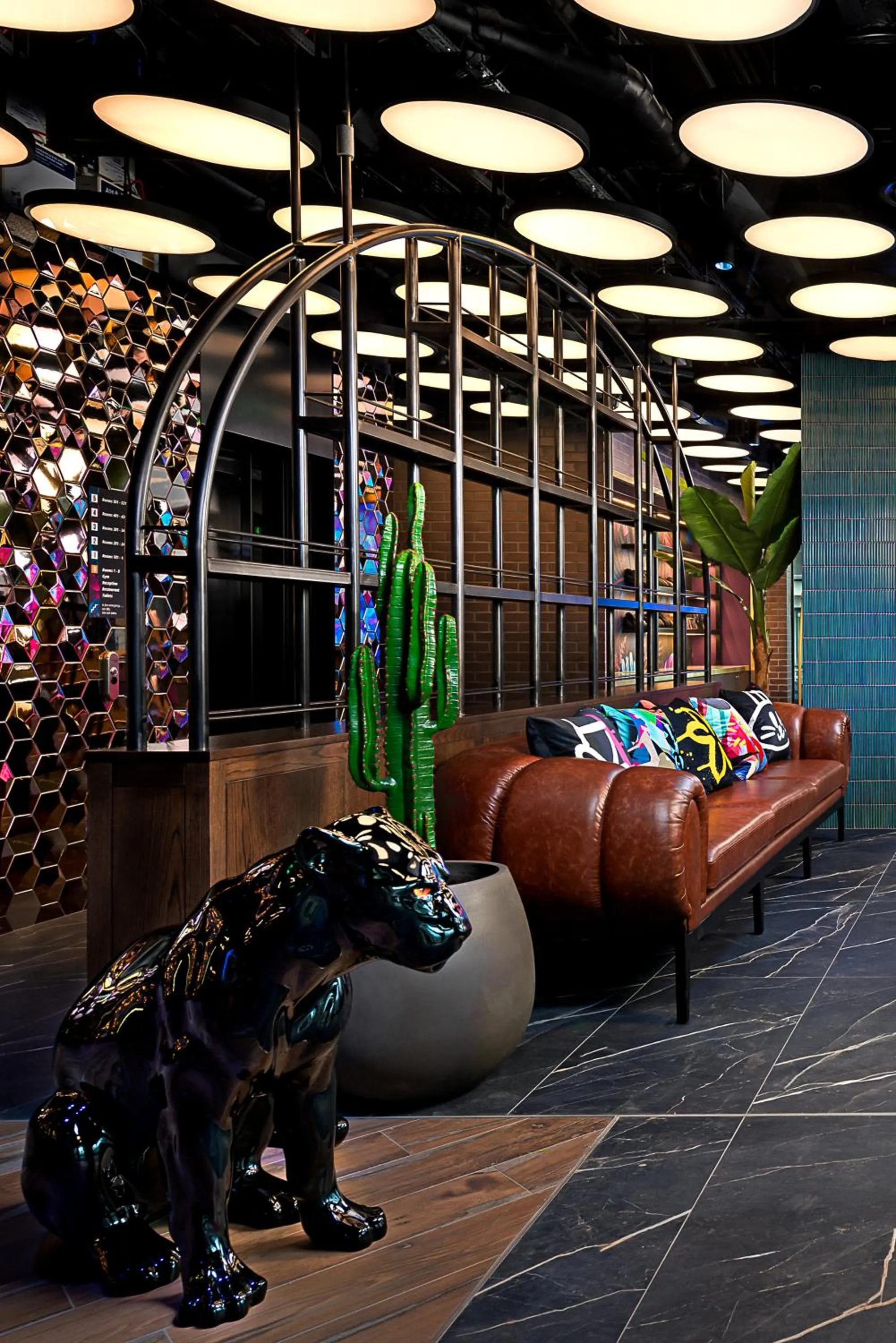 Lobby or reception in NYX Hotel Dublin Portobello