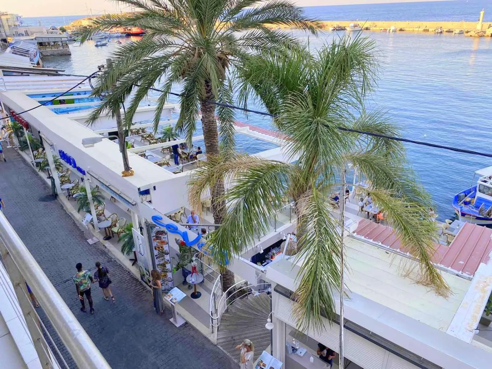 Sea view in Kassavetis Center - Hotel Studios & Apartments