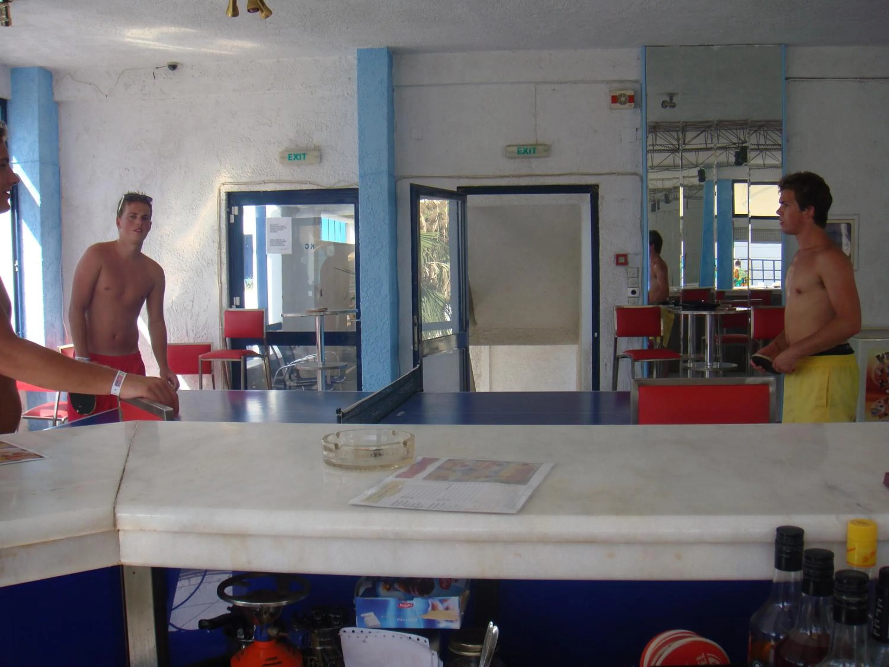 Table tennis in Kassavetis Center - Hotel Studios & Apartments