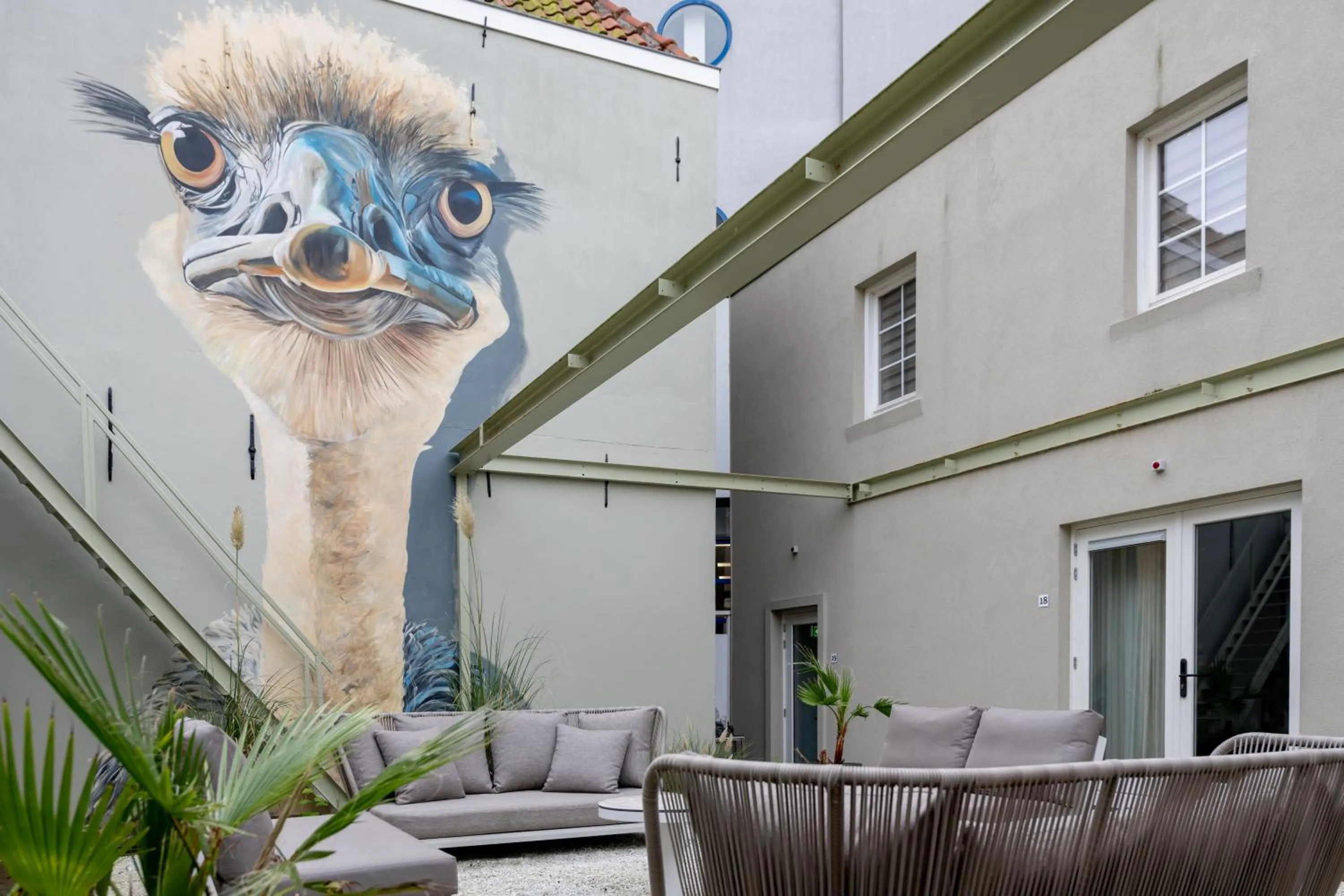 Patio in Boutique Hotel Maldegem