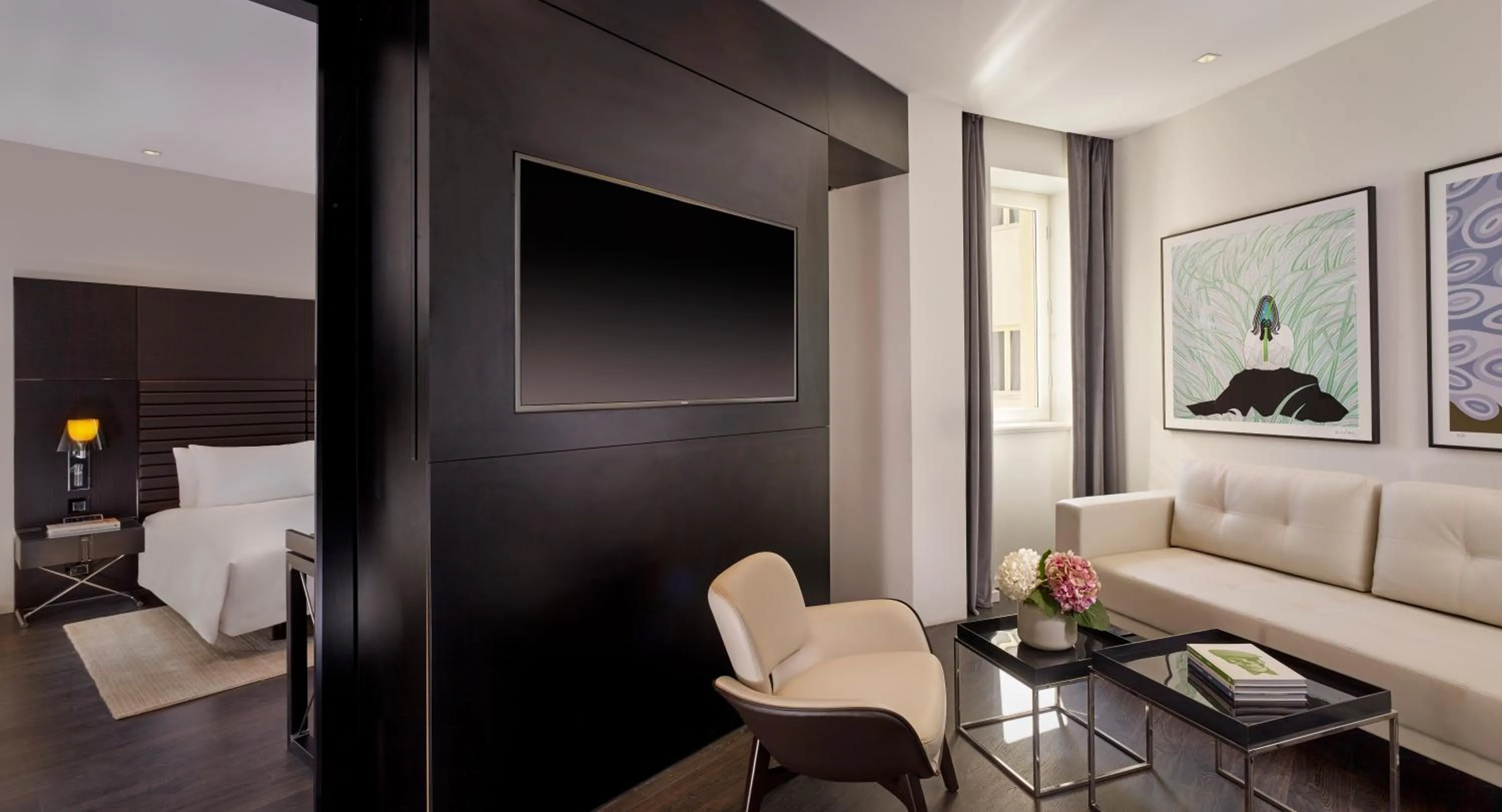 Living room in art'otel Zagreb, Powered by Radisson Hotels