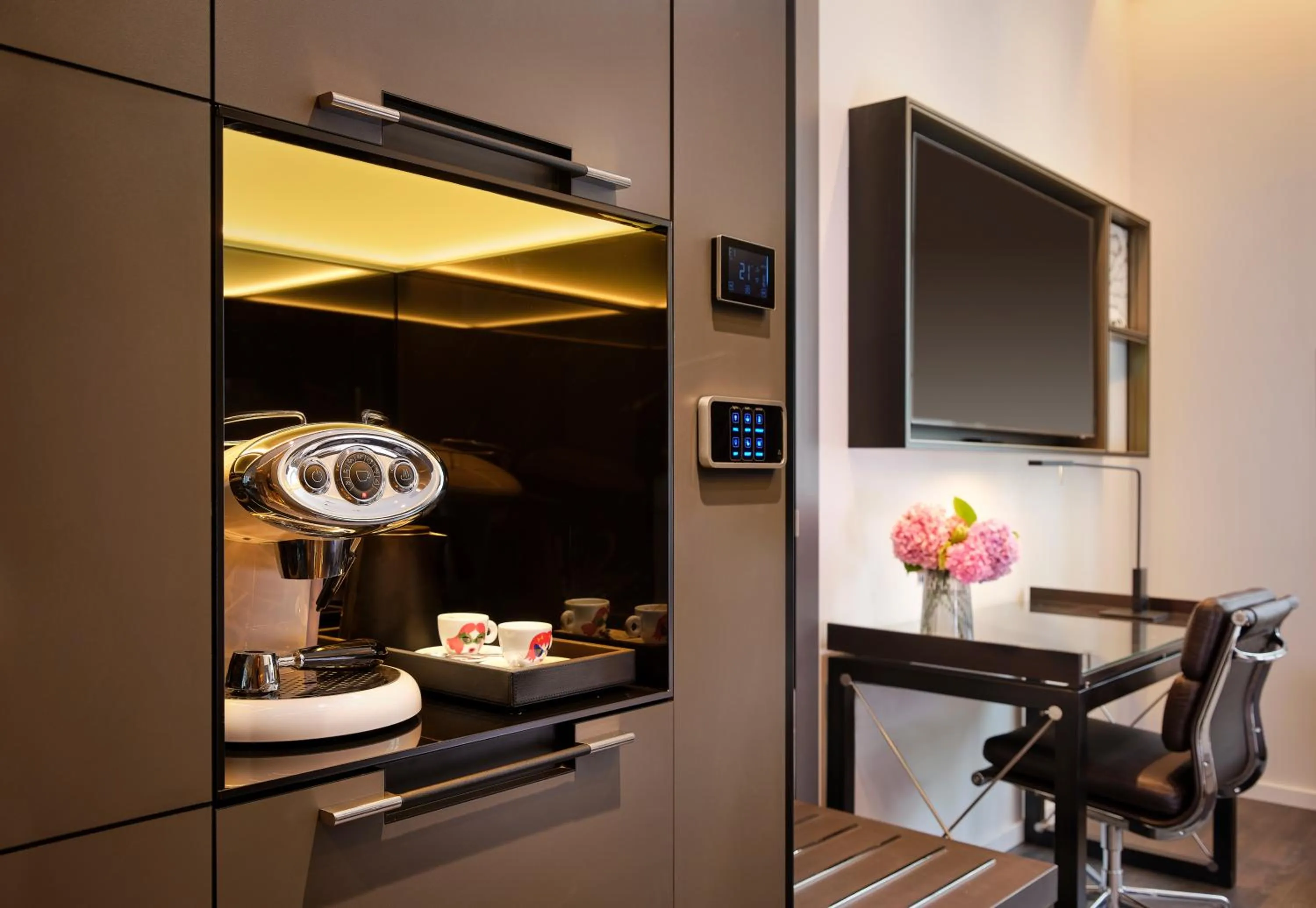 Bedroom in art'otel Zagreb, Powered by Radisson Hotels