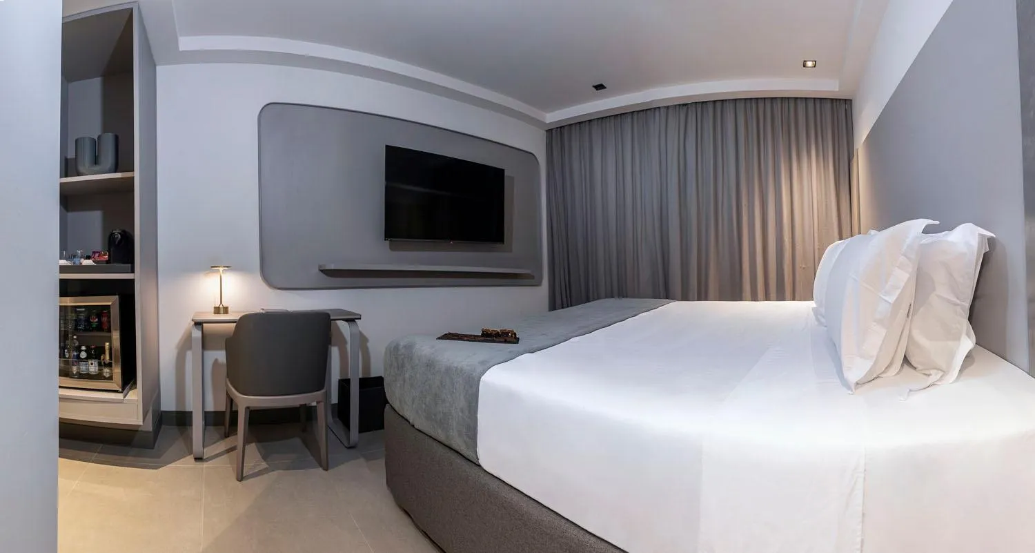 Bedroom, Bed in HCM - Hotel Corais de Manaira