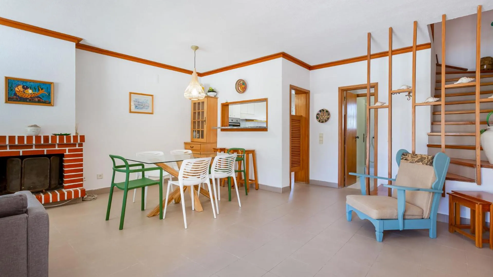 Dining area in Casa Mia by LovelyStay