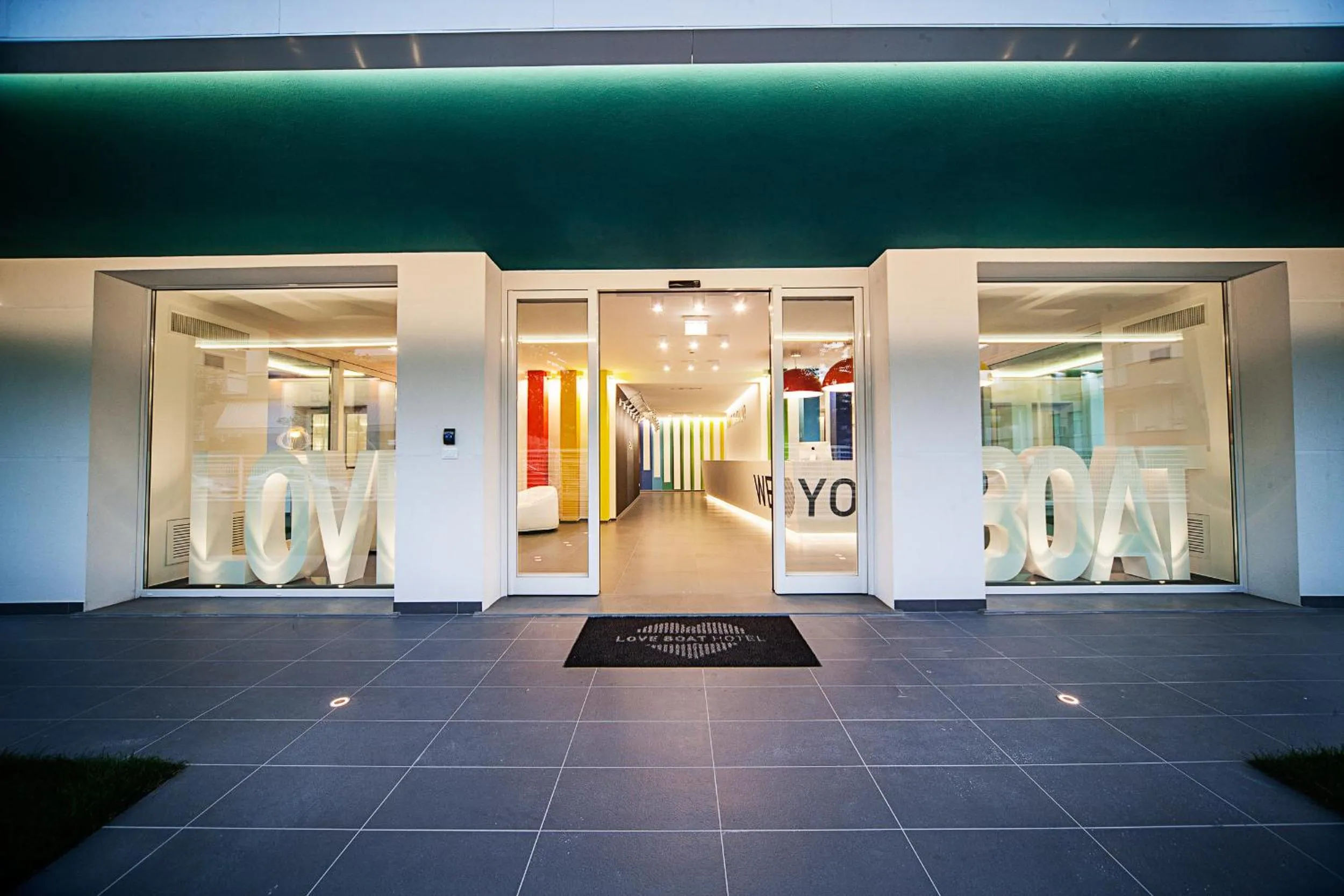 Facade/entrance in Love Boat Hotel - The Original