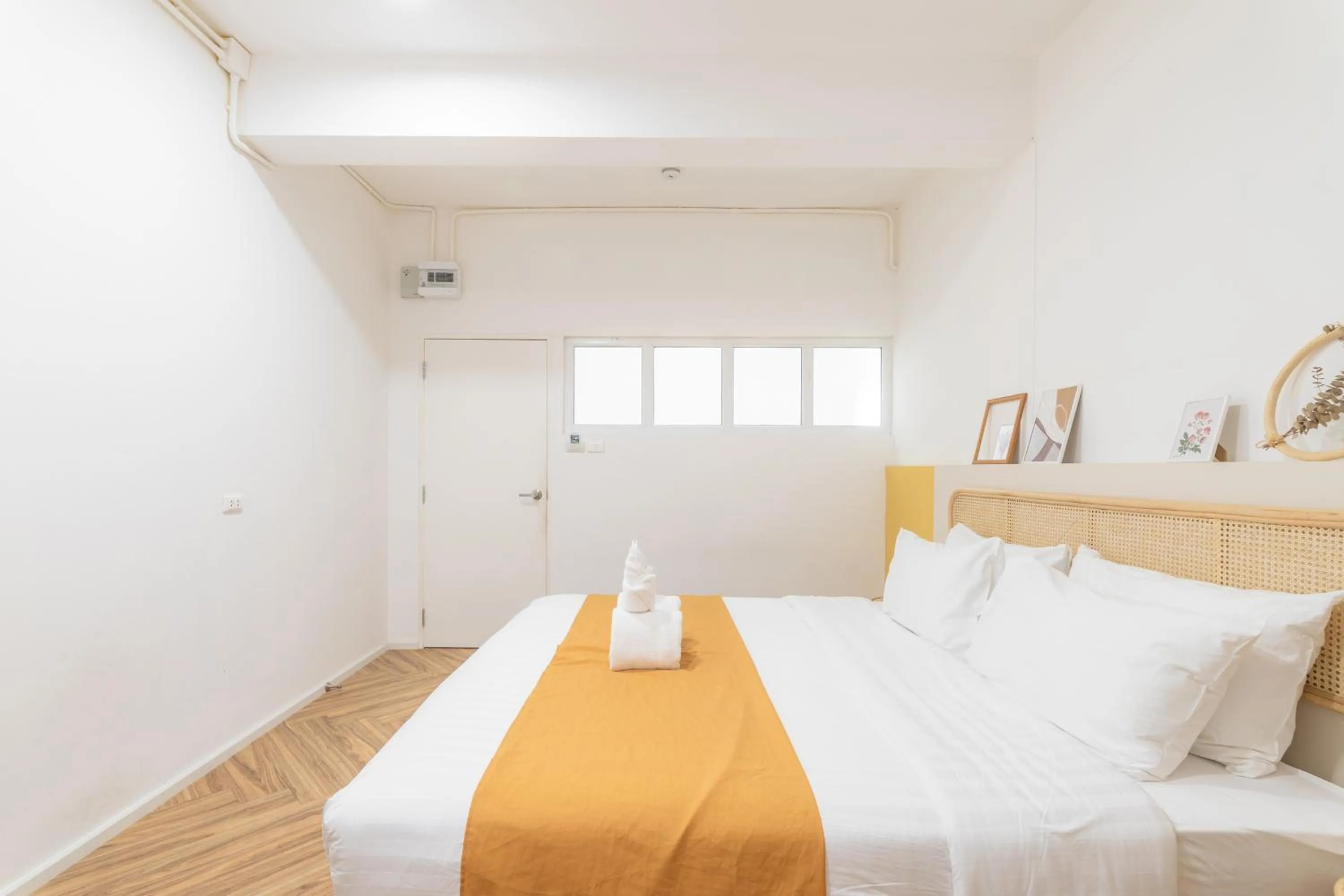 Bed in Craft studio apartment by Beginning with,3BR​ in heart of Nimman