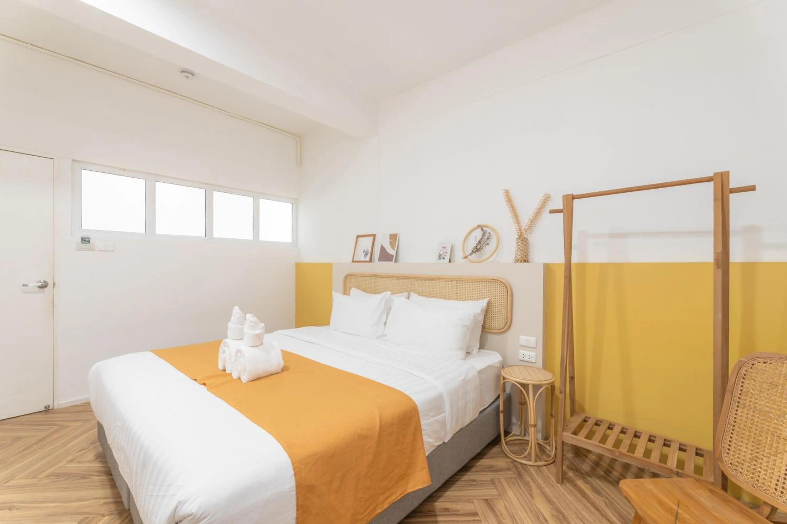 Bed in Craft studio apartment by Beginning with,3BR​ in heart of Nimman