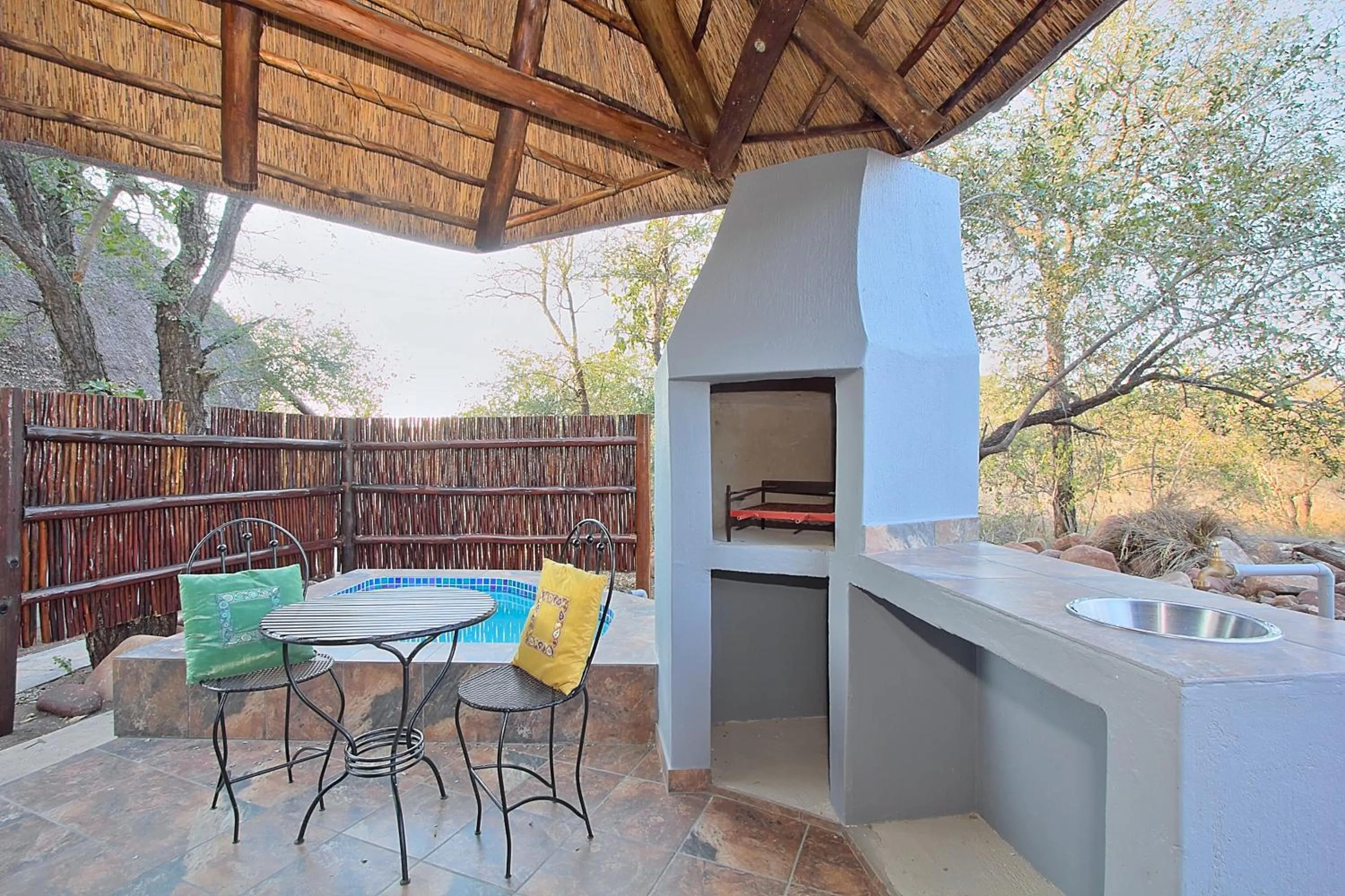 Patio in Royal Marlothi Kruger Safari Lodge and Spa