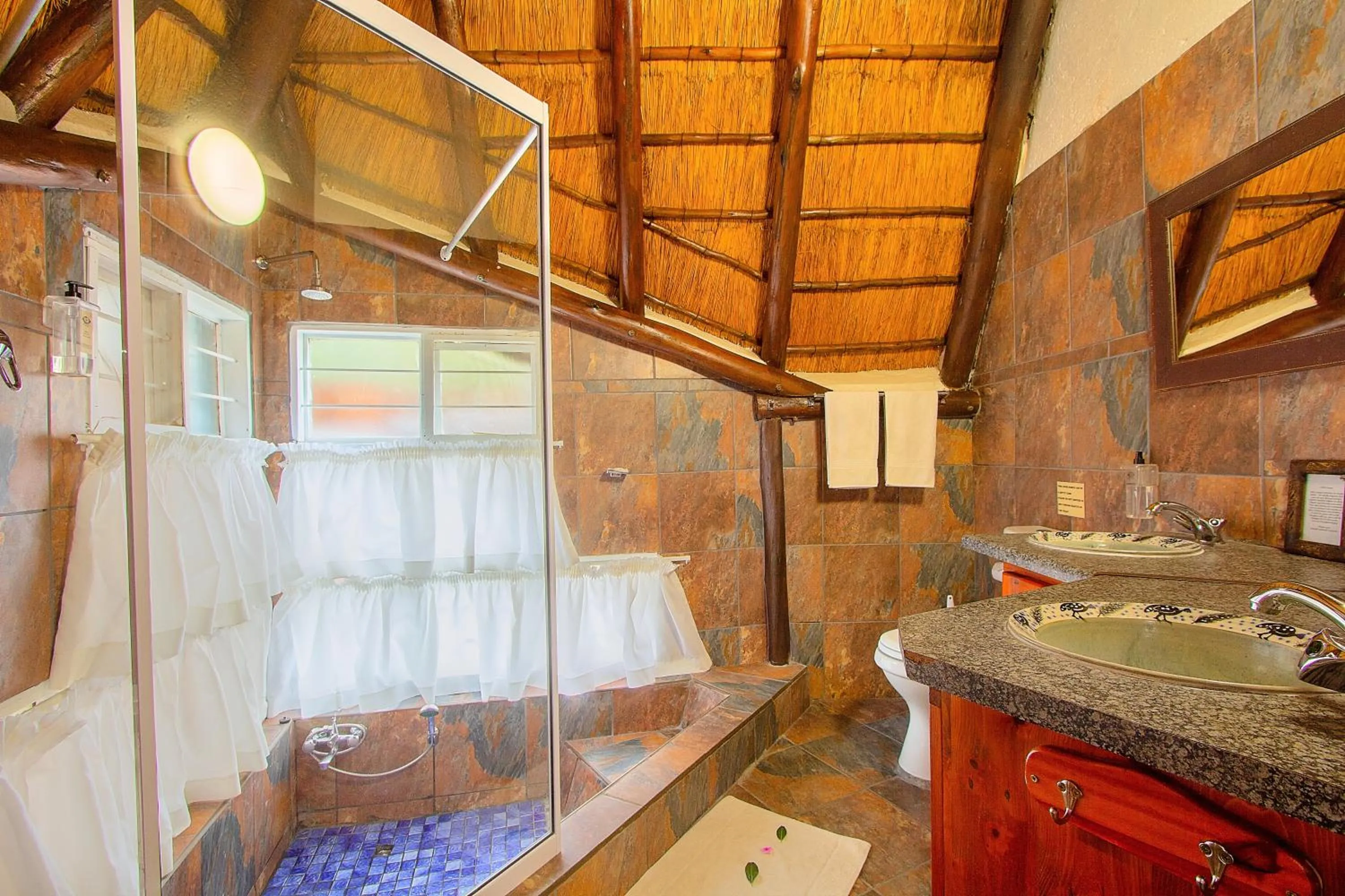 Shower in Royal Marlothi Kruger Safari Lodge and Spa