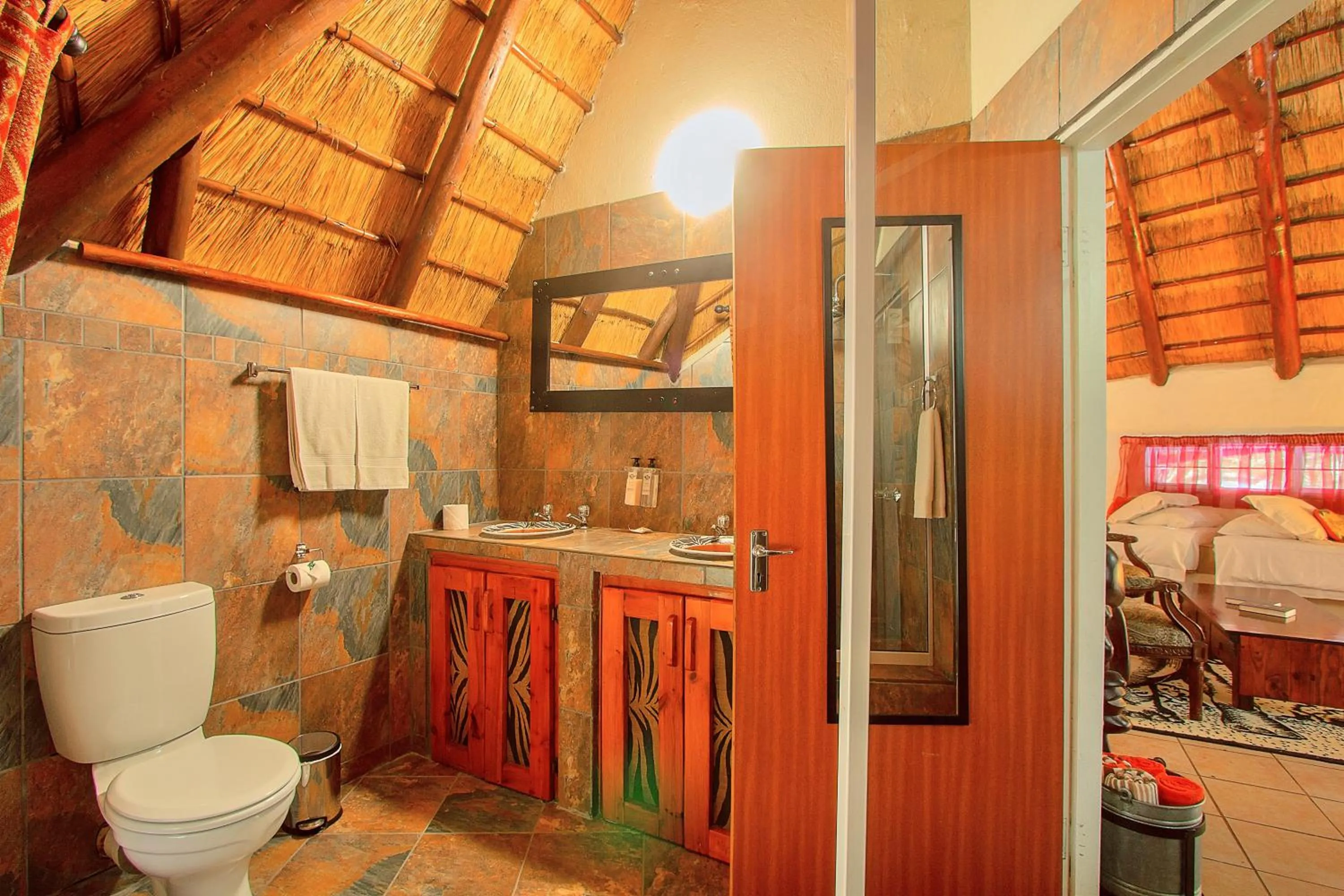 Toilet in Royal Marlothi Kruger Safari Lodge and Spa