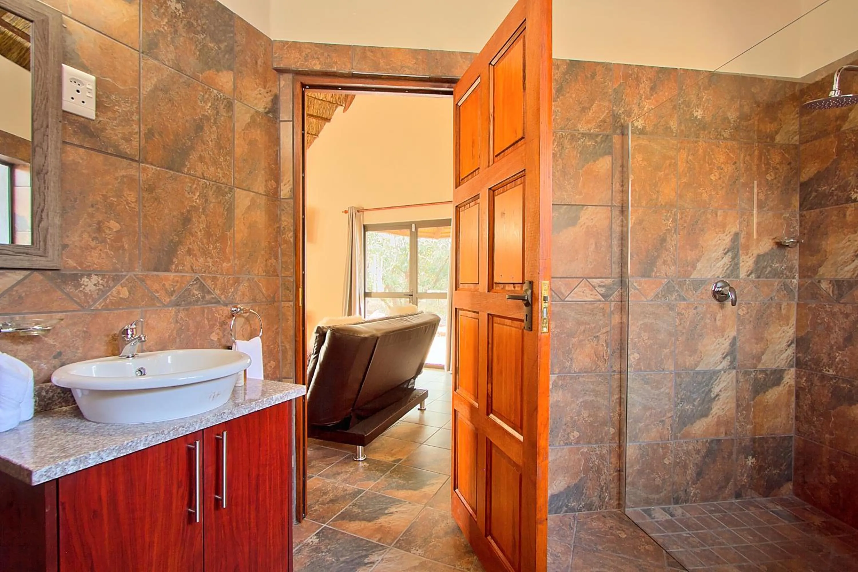Shower in Royal Marlothi Kruger Safari Lodge and Spa