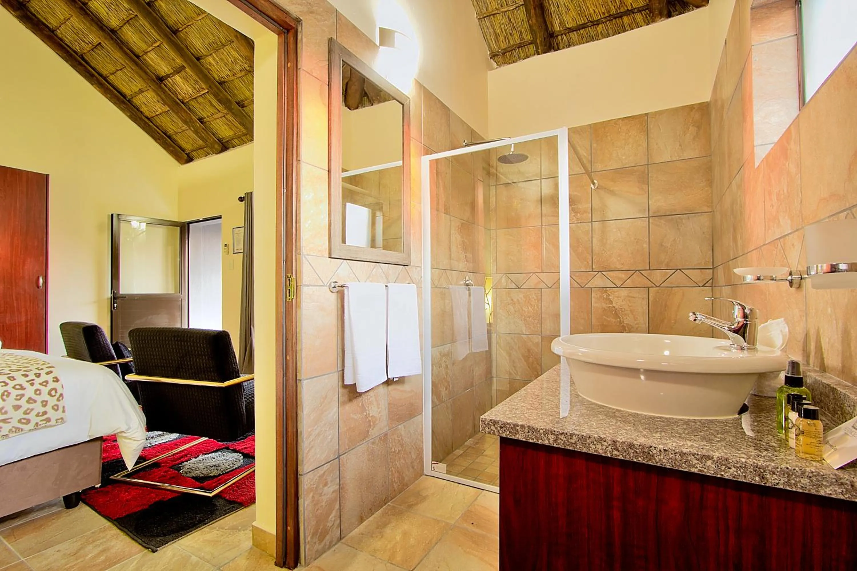 Shower in Royal Marlothi Kruger Safari Lodge and Spa