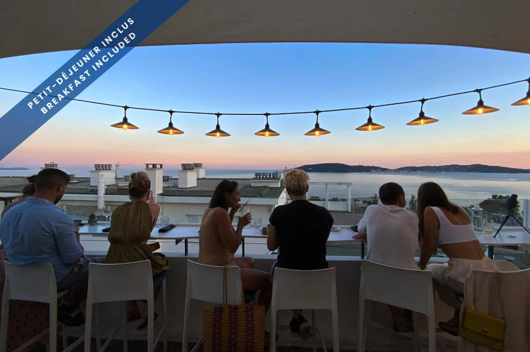 Natural landscape in Hôtel Les Voiles