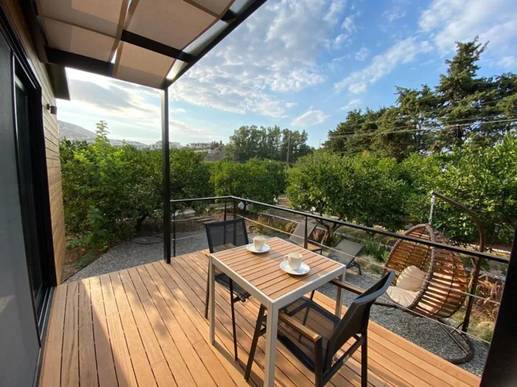 Balcony/Terrace in Tiny town kuyucak