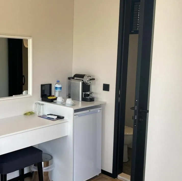 Coffee/tea facilities in Tiny town kuyucak