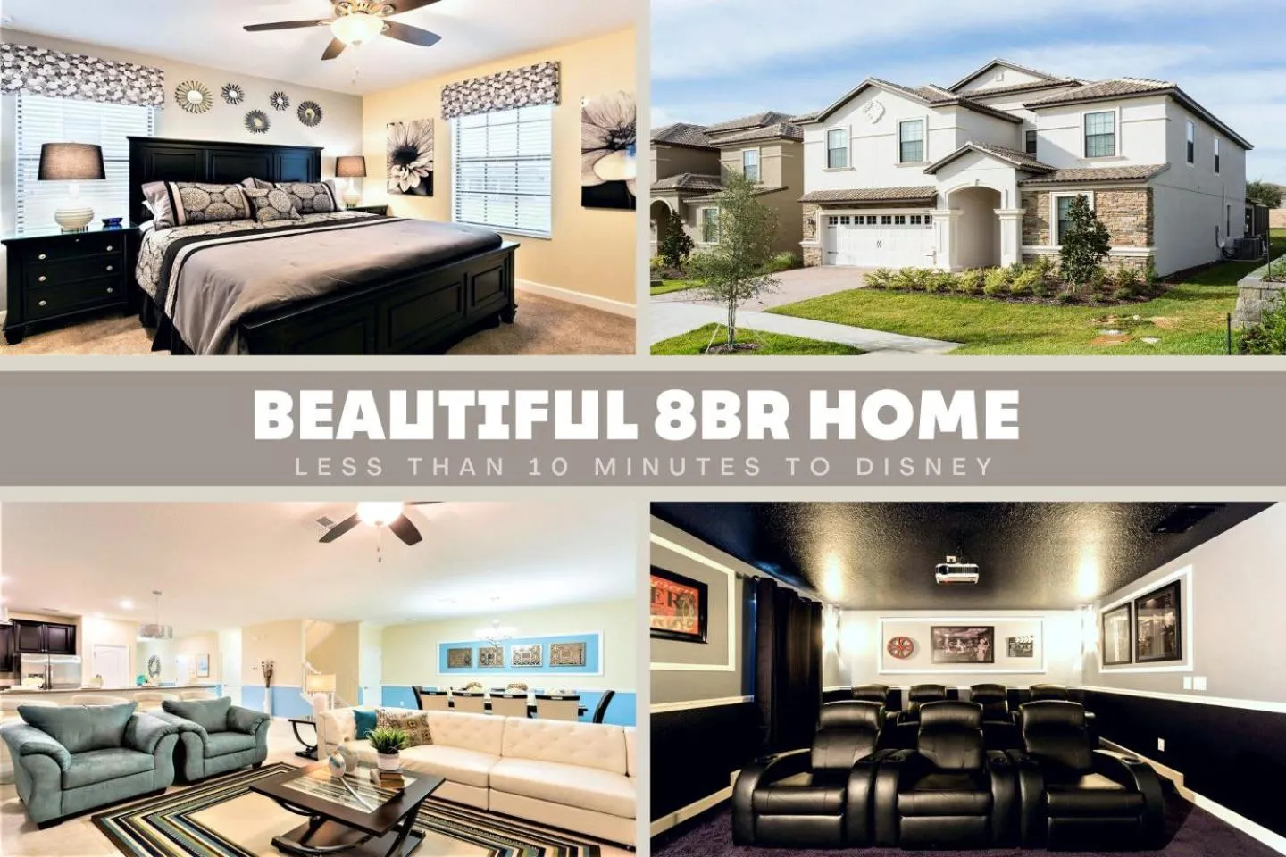 Opulent Villa, 10 Min to Disney, Pool & Spa