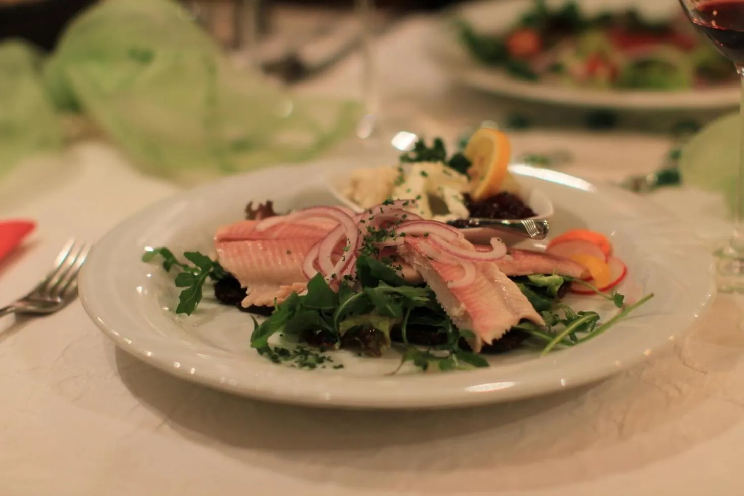 Food in Waldhotel zum Bergsee Damme