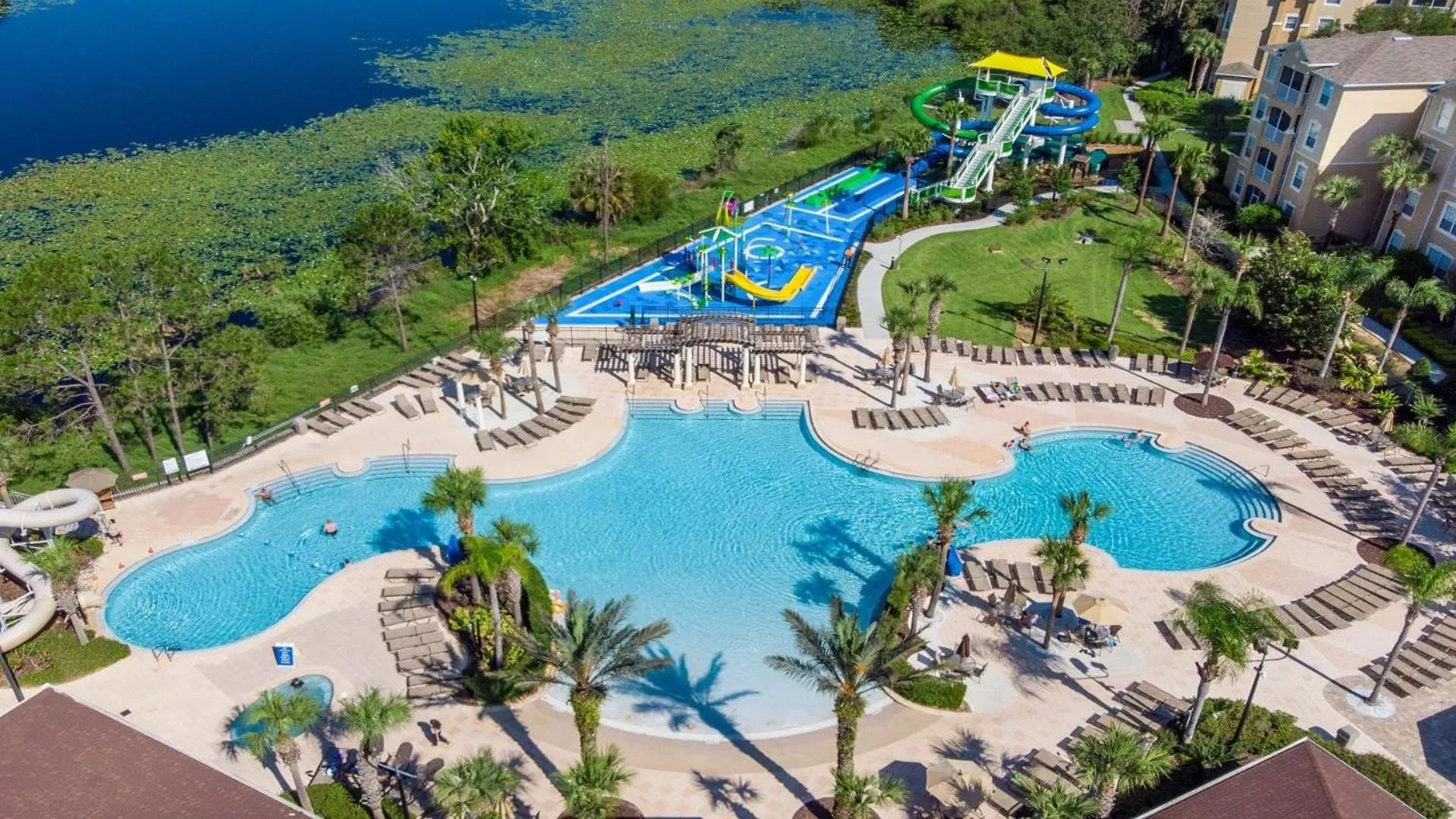 Swimming pool in No Rear Neighbor 6BR Private Pool/Spa Near Disney