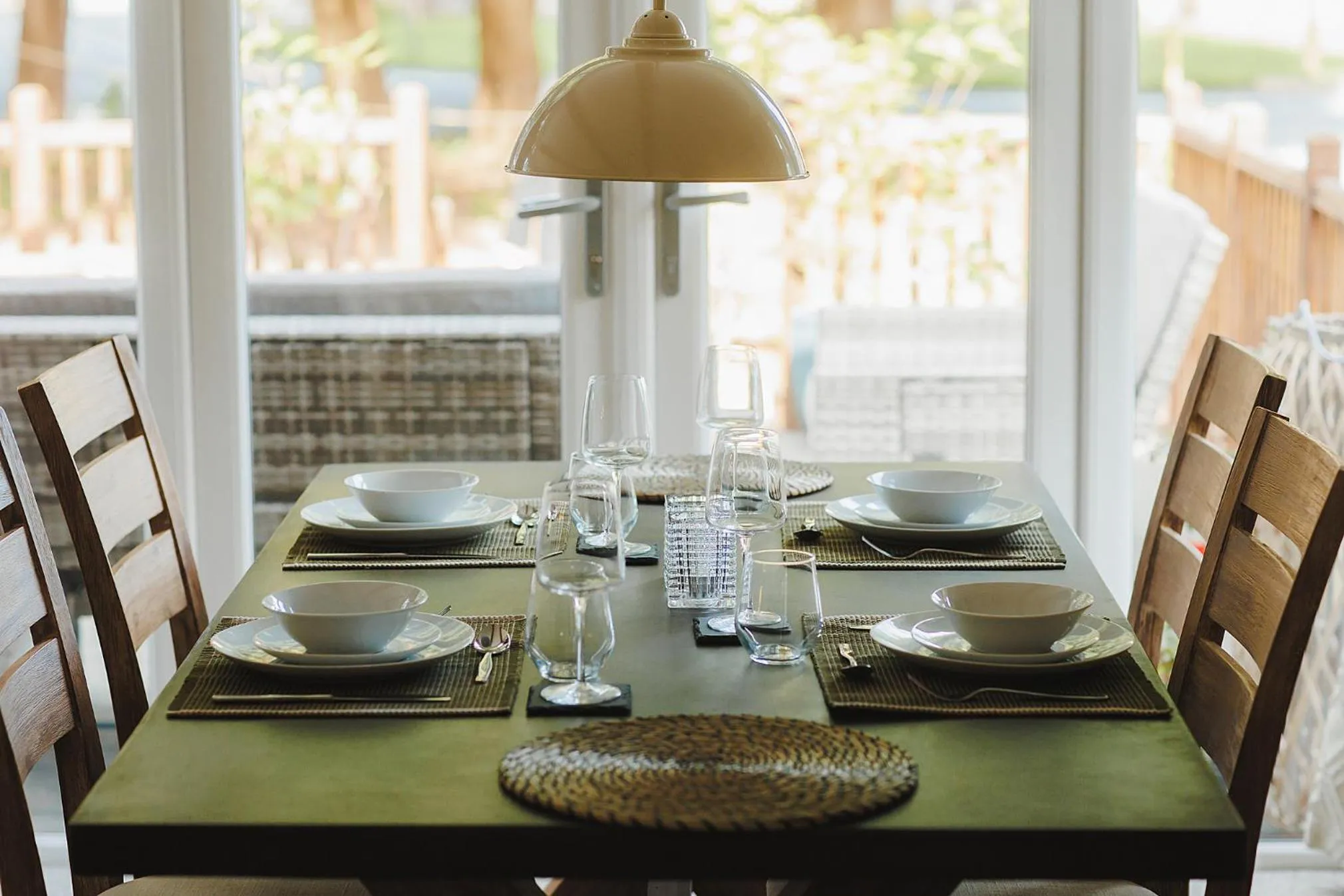 Dining area in Caer Rhun Hall Hotel