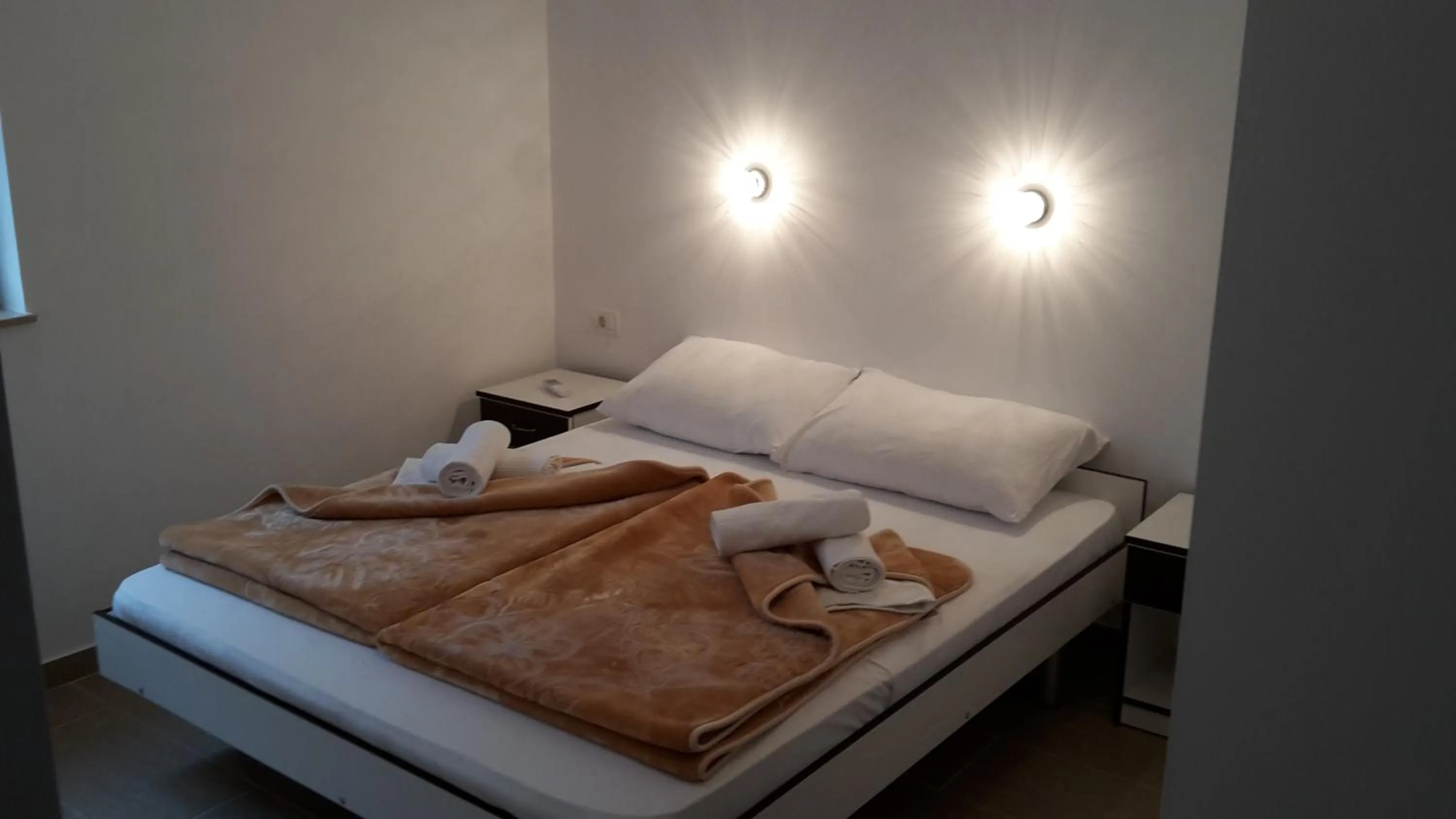 Bedroom, Bed in Hotel ''Marinko Kozina'' - Medjugorje