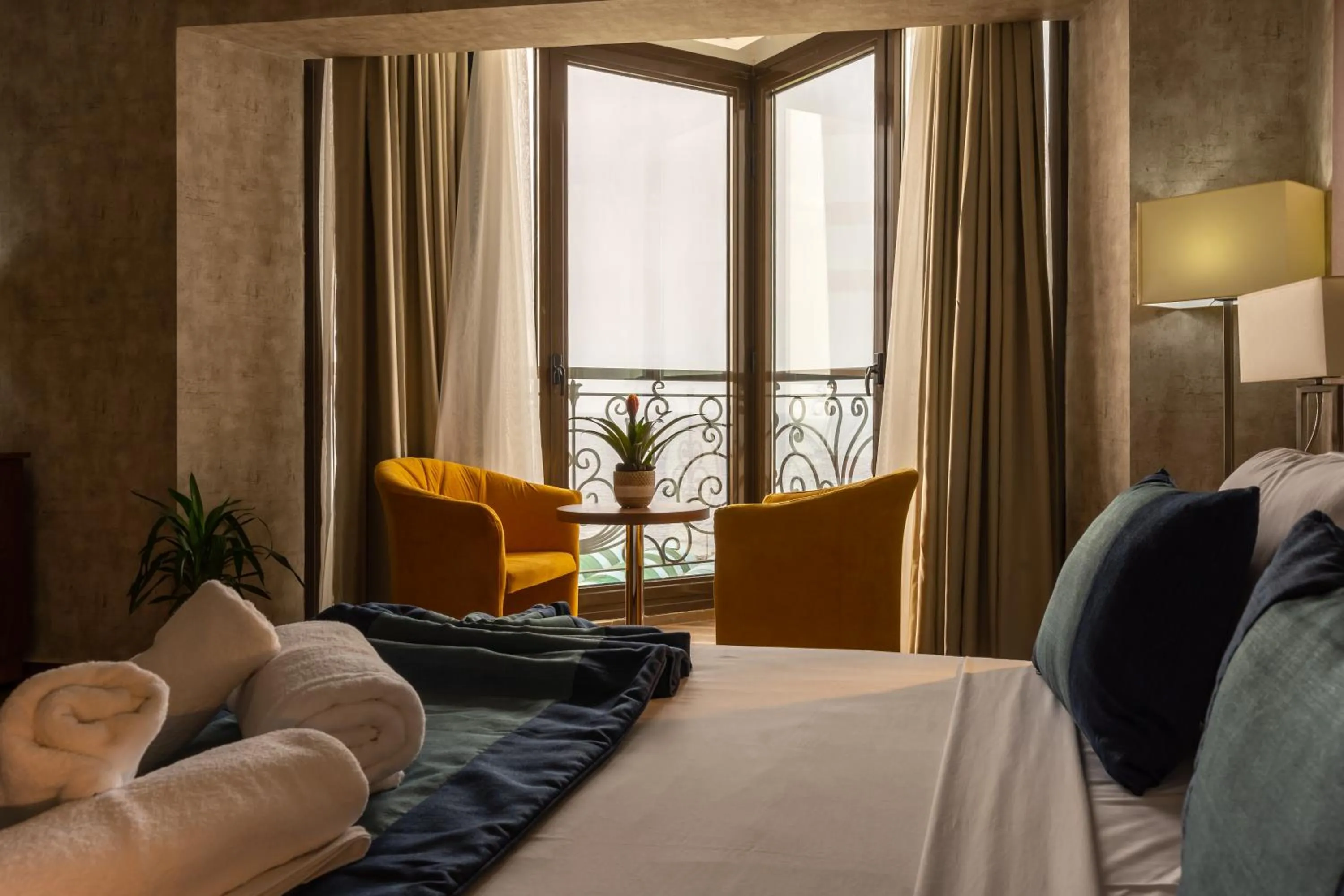 Bed in Hotel Hammamet