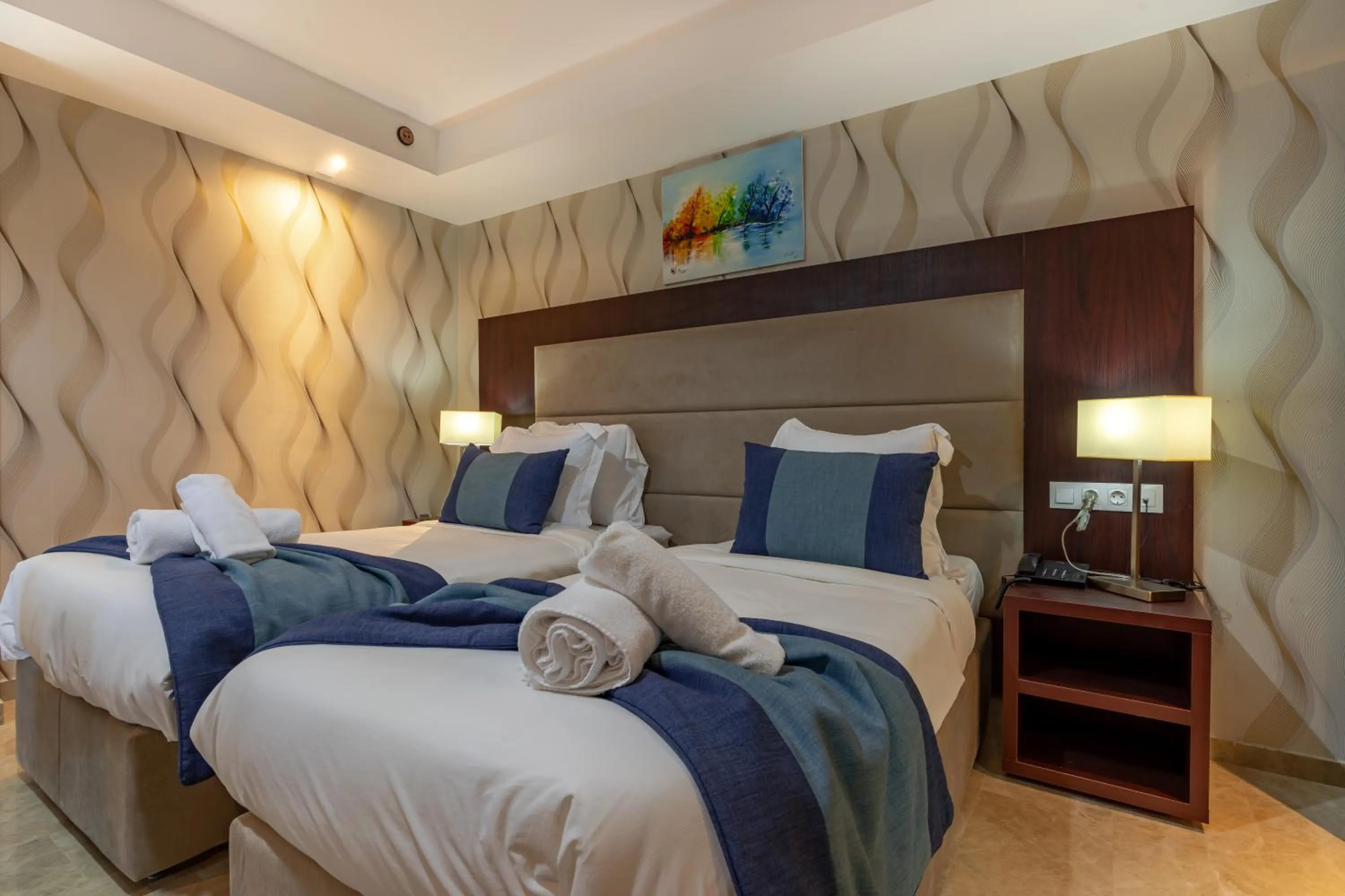 Bed in Hotel Hammamet