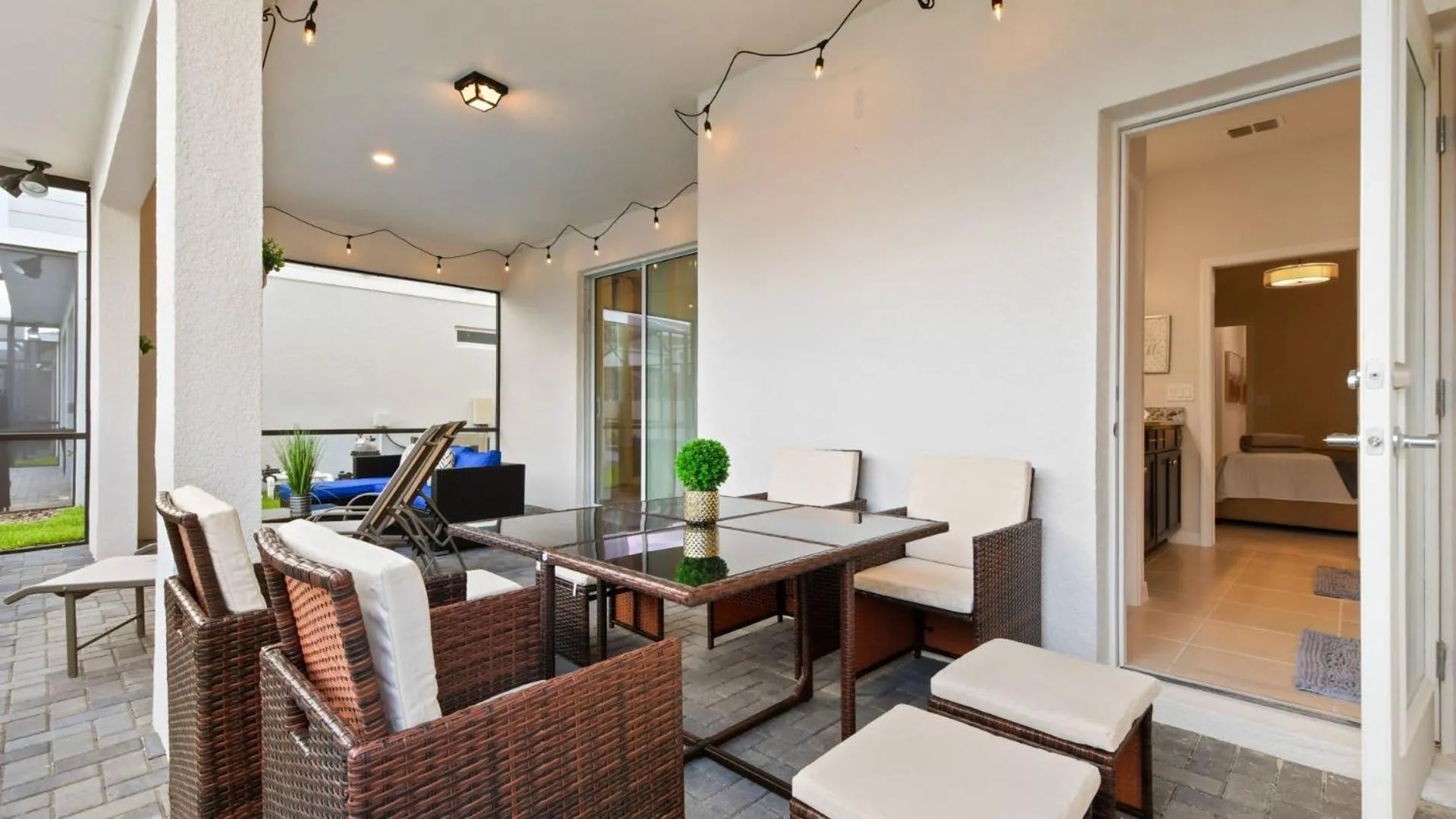 Living room in Luxury Home w/ Pool, Game Room, Near Disney