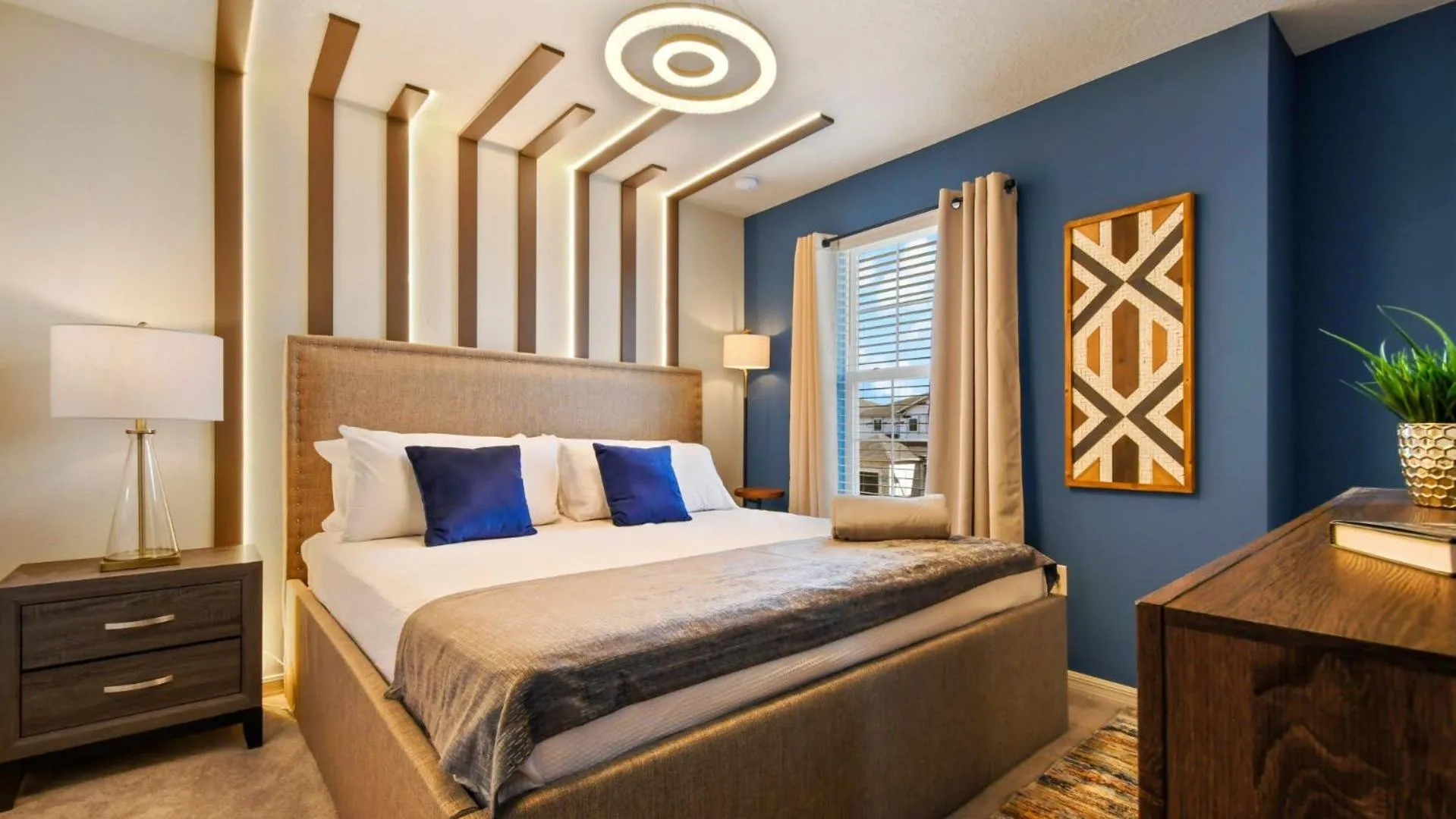 Bed in Luxury Home w/ Pool, Game Room, Near Disney