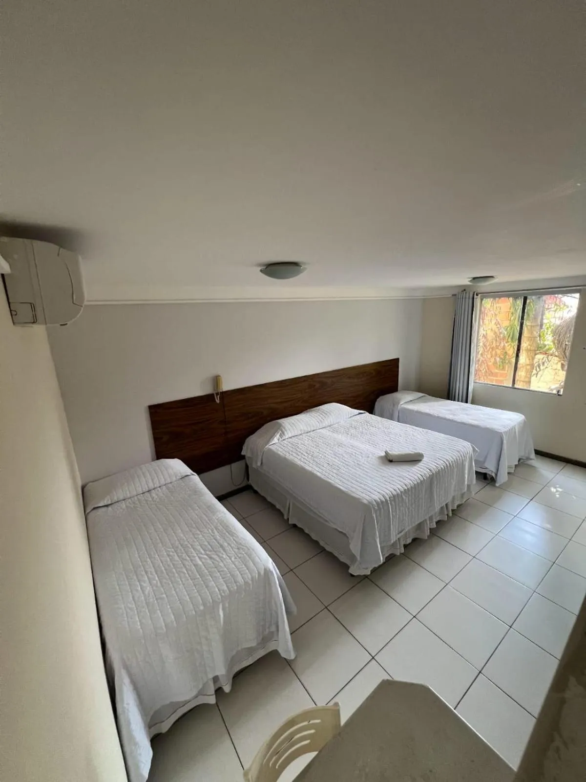 Bed in Hotel Absolar