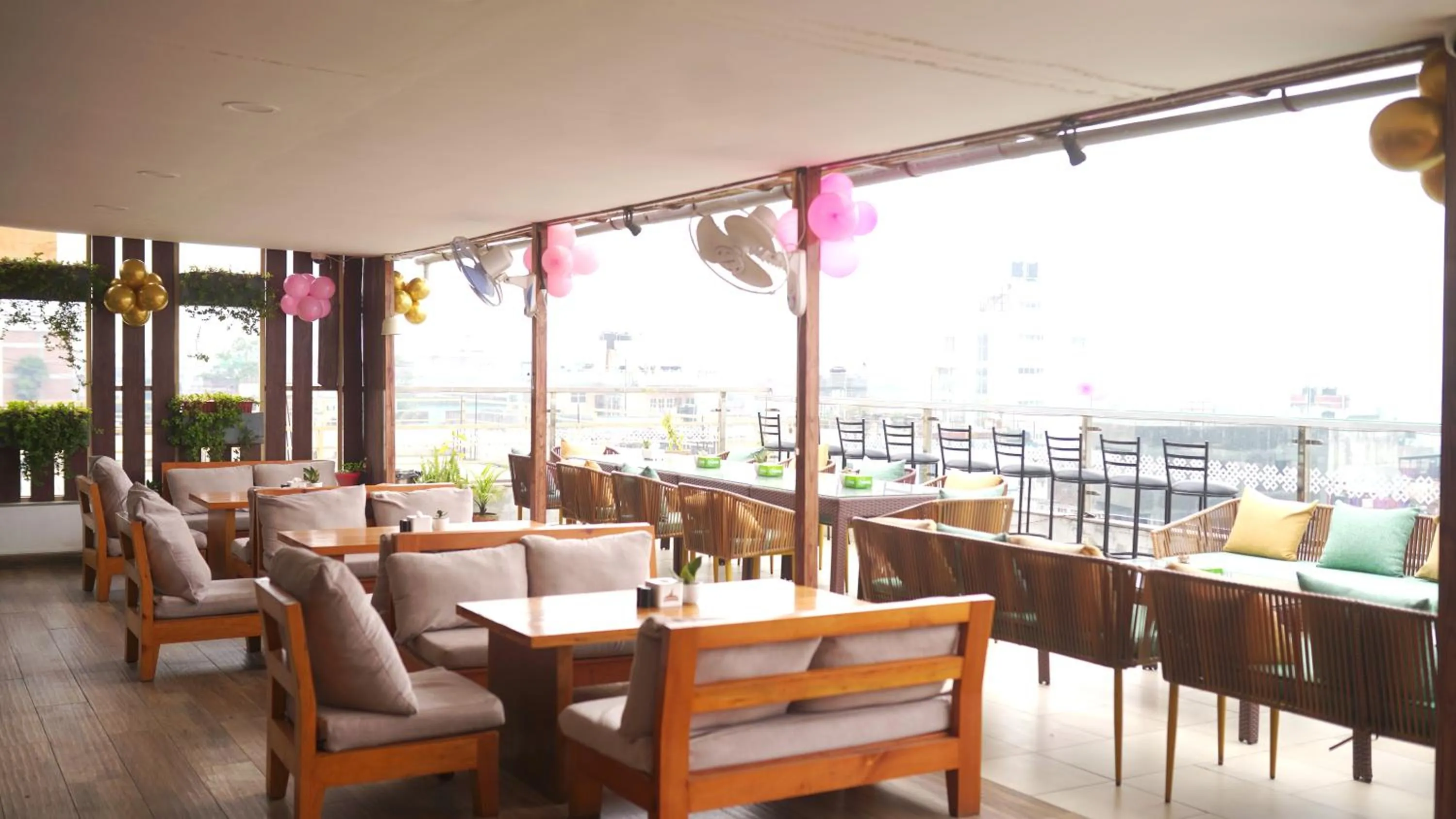 Balcony/Terrace in Kathmandu Height Boutique Hotel