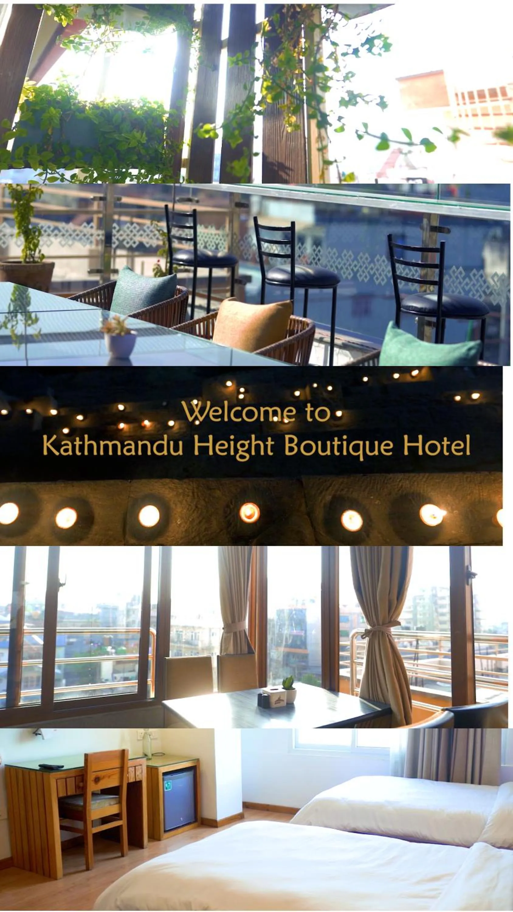 Text overlay in Kathmandu Height Boutique Hotel