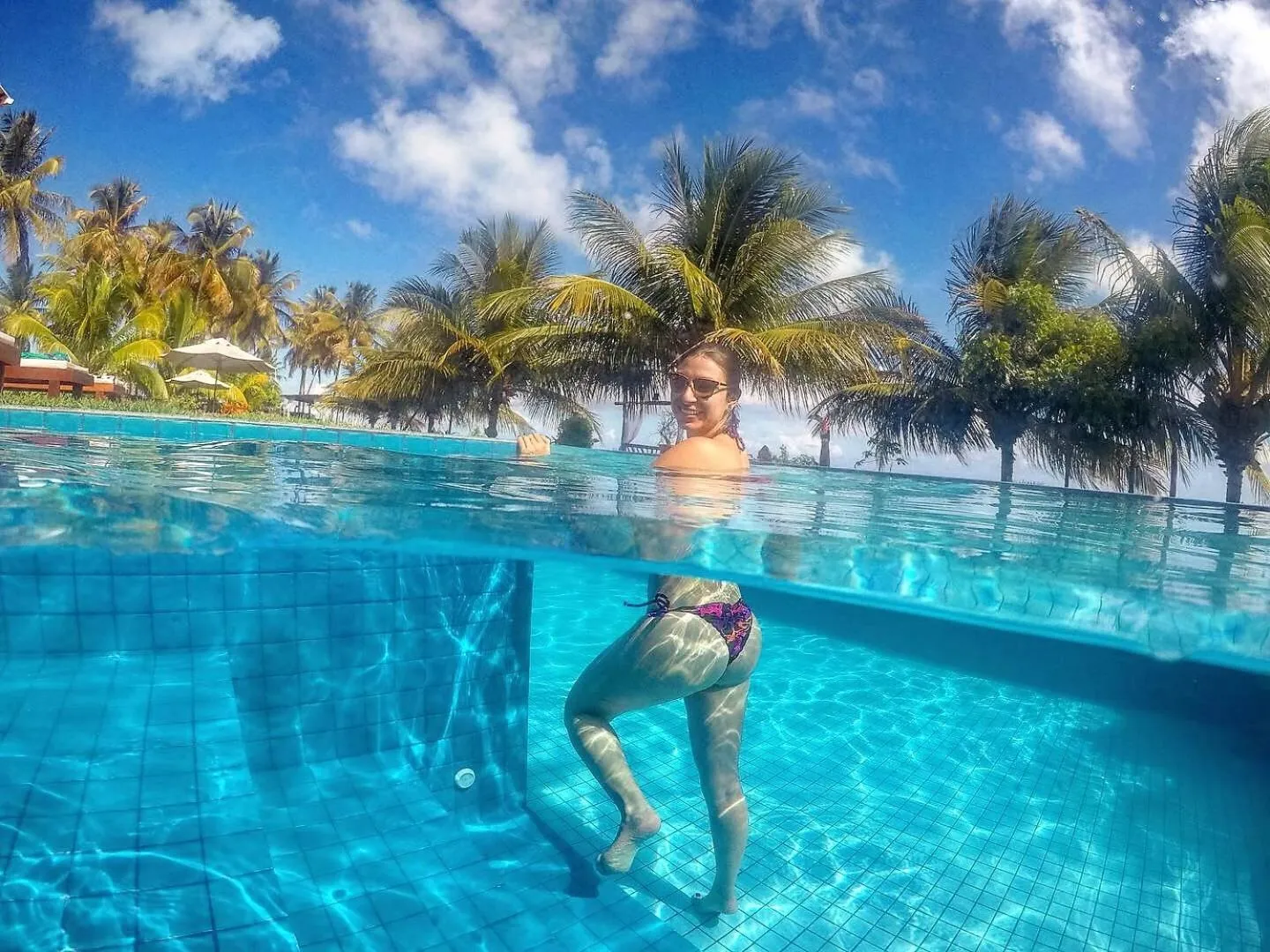 Swimming pool in Pousada Marceneiro