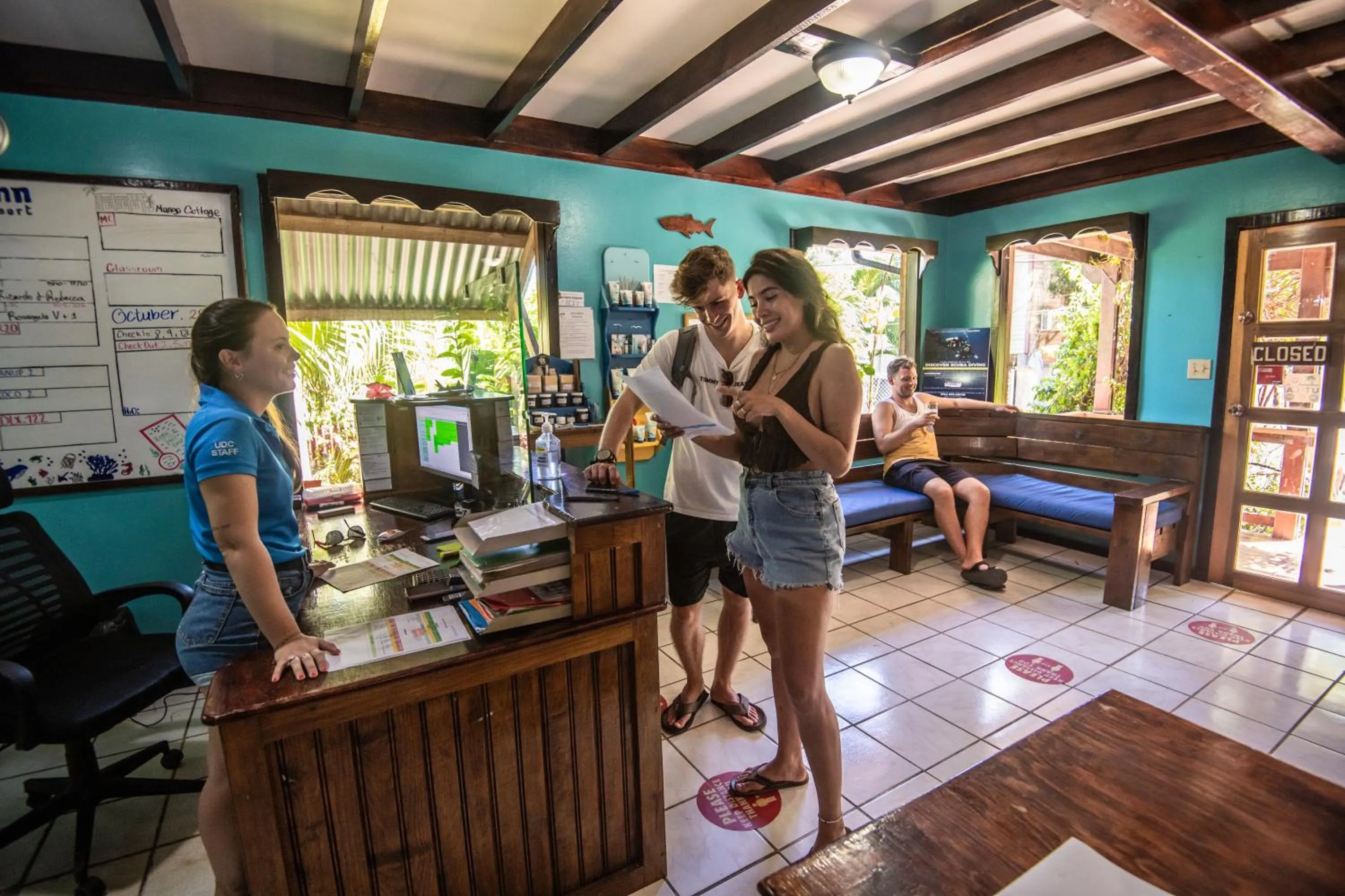 Lobby or reception in Mango Inn Resort
