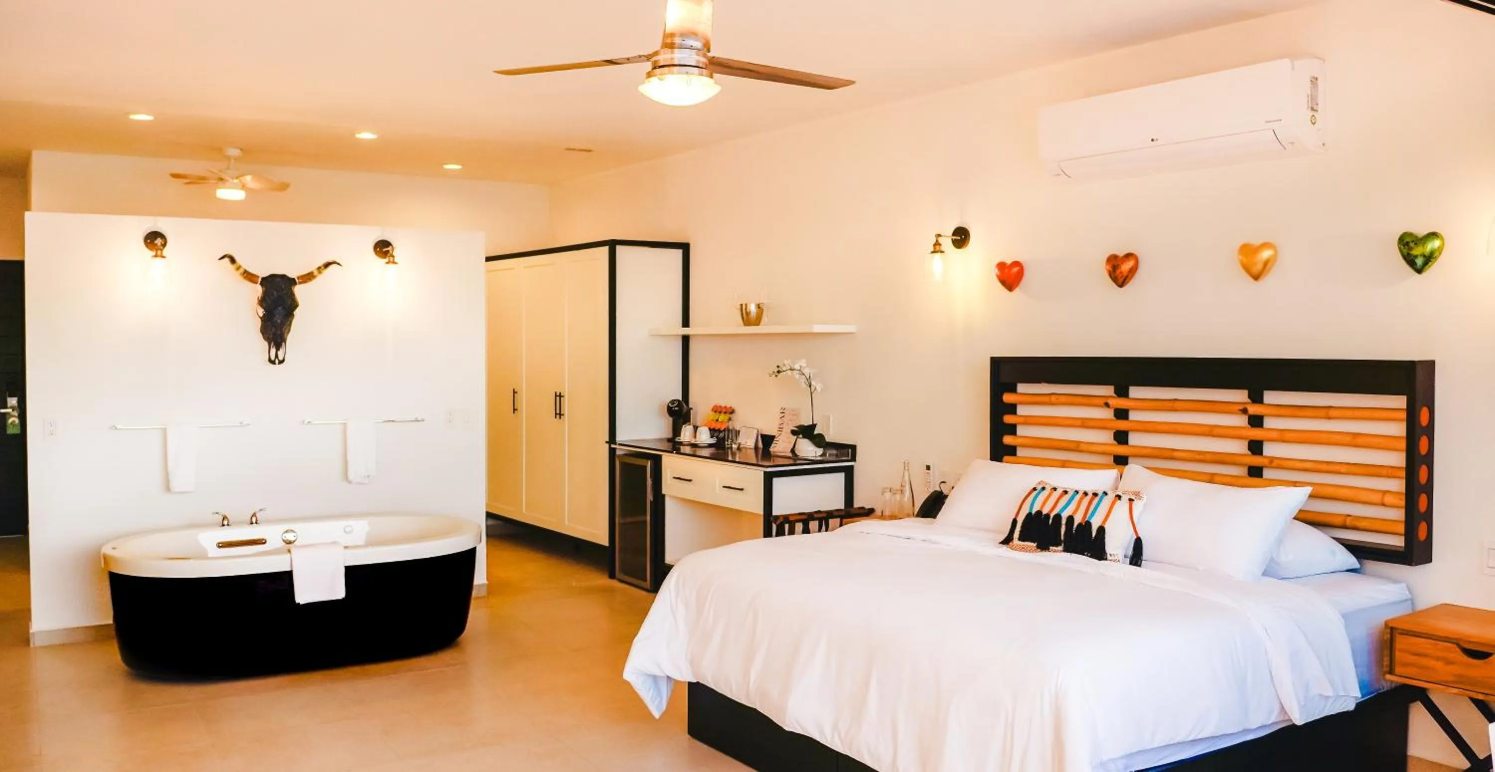 Bed in La Puesta Sayulita