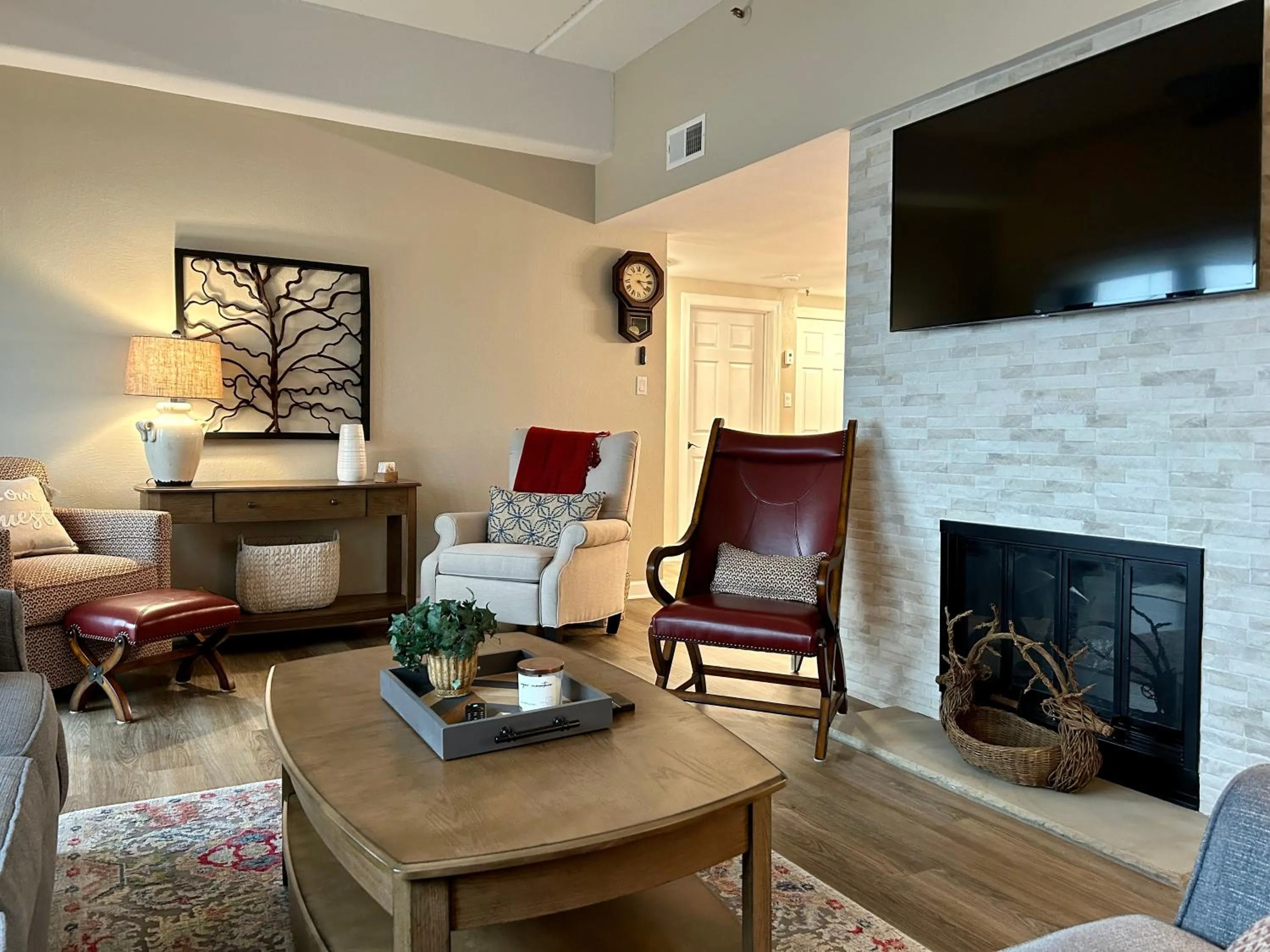 Living room in On top of the world at Sugar Top Resort