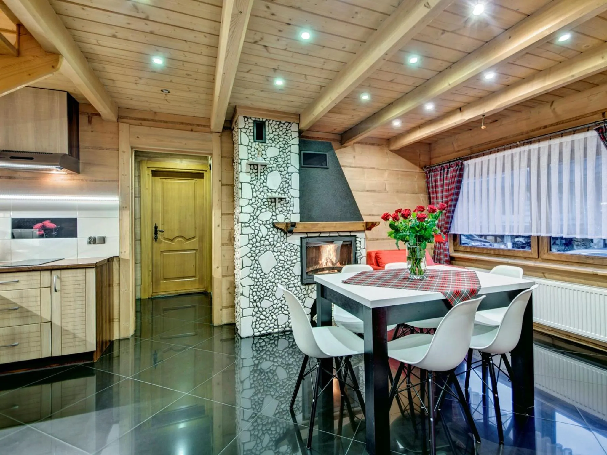 Dining area in Osada Harenda