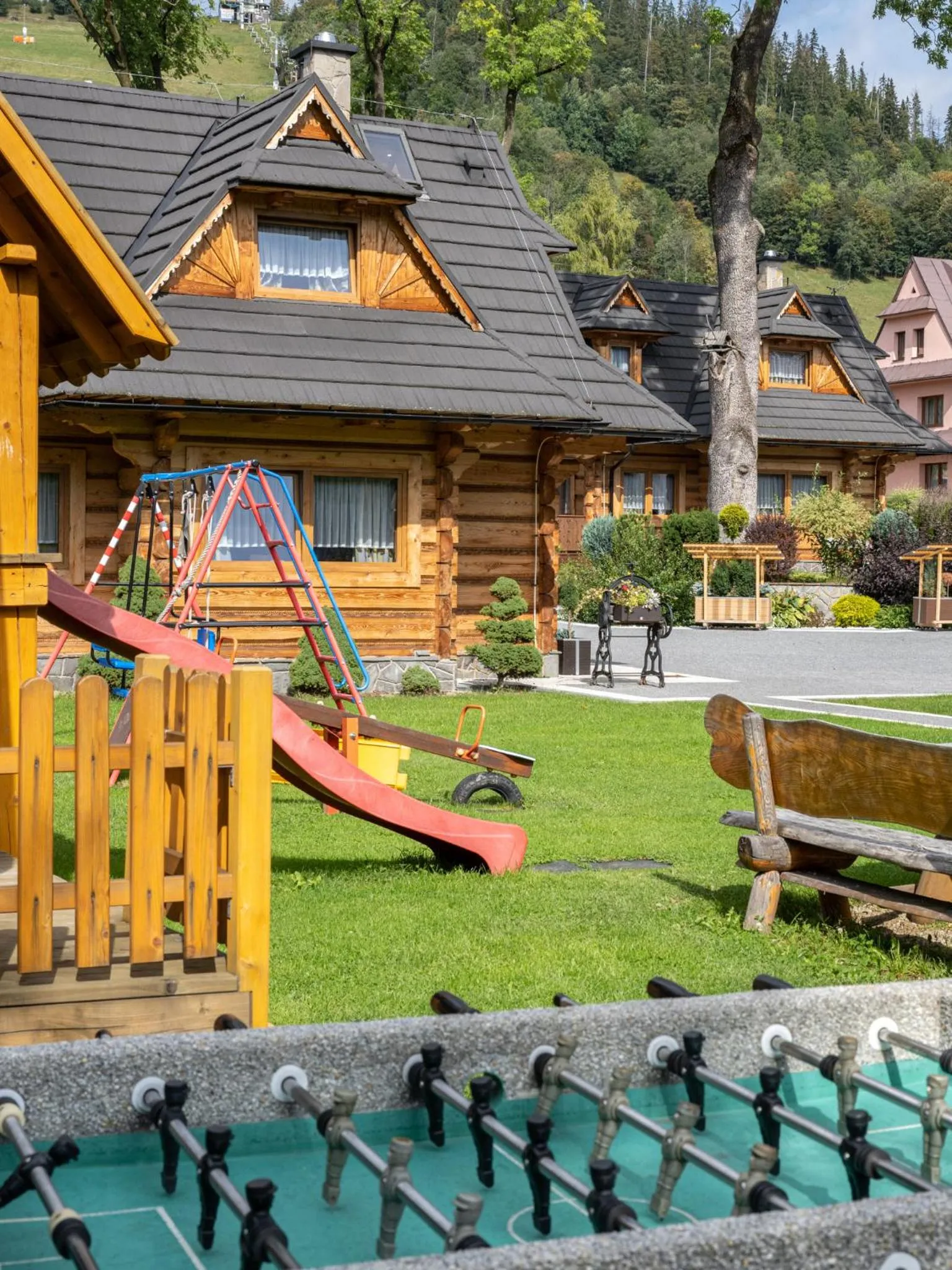 Children play ground in Osada Harenda