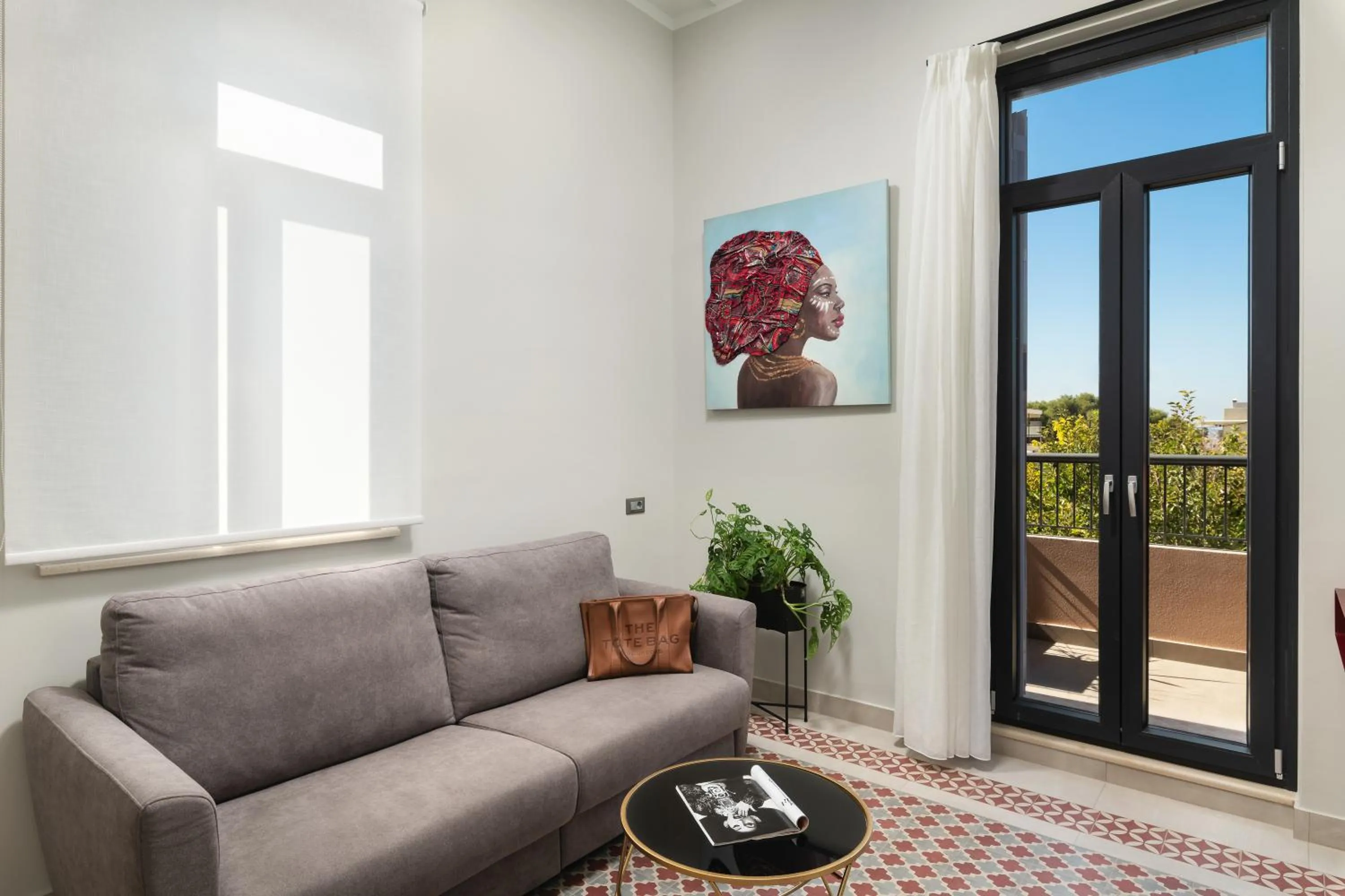 Living room in The Alma City Hotel