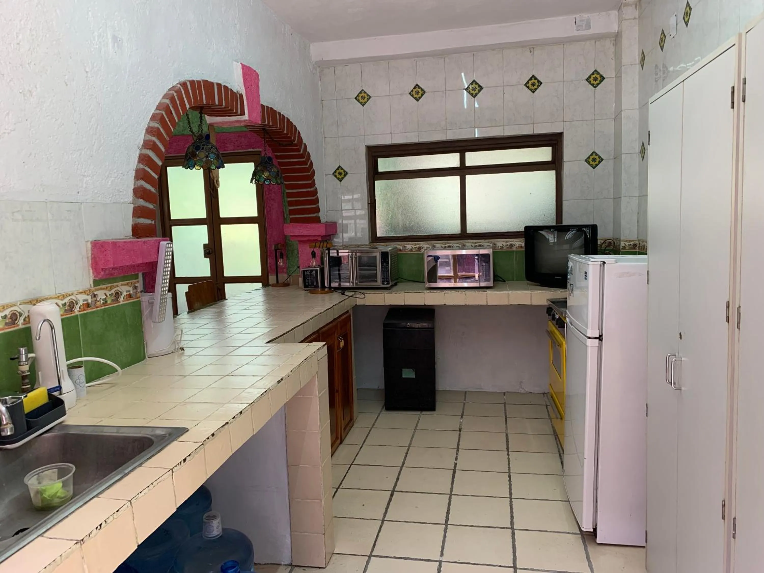 Kitchen or kitchenette in Mesón Yollotl