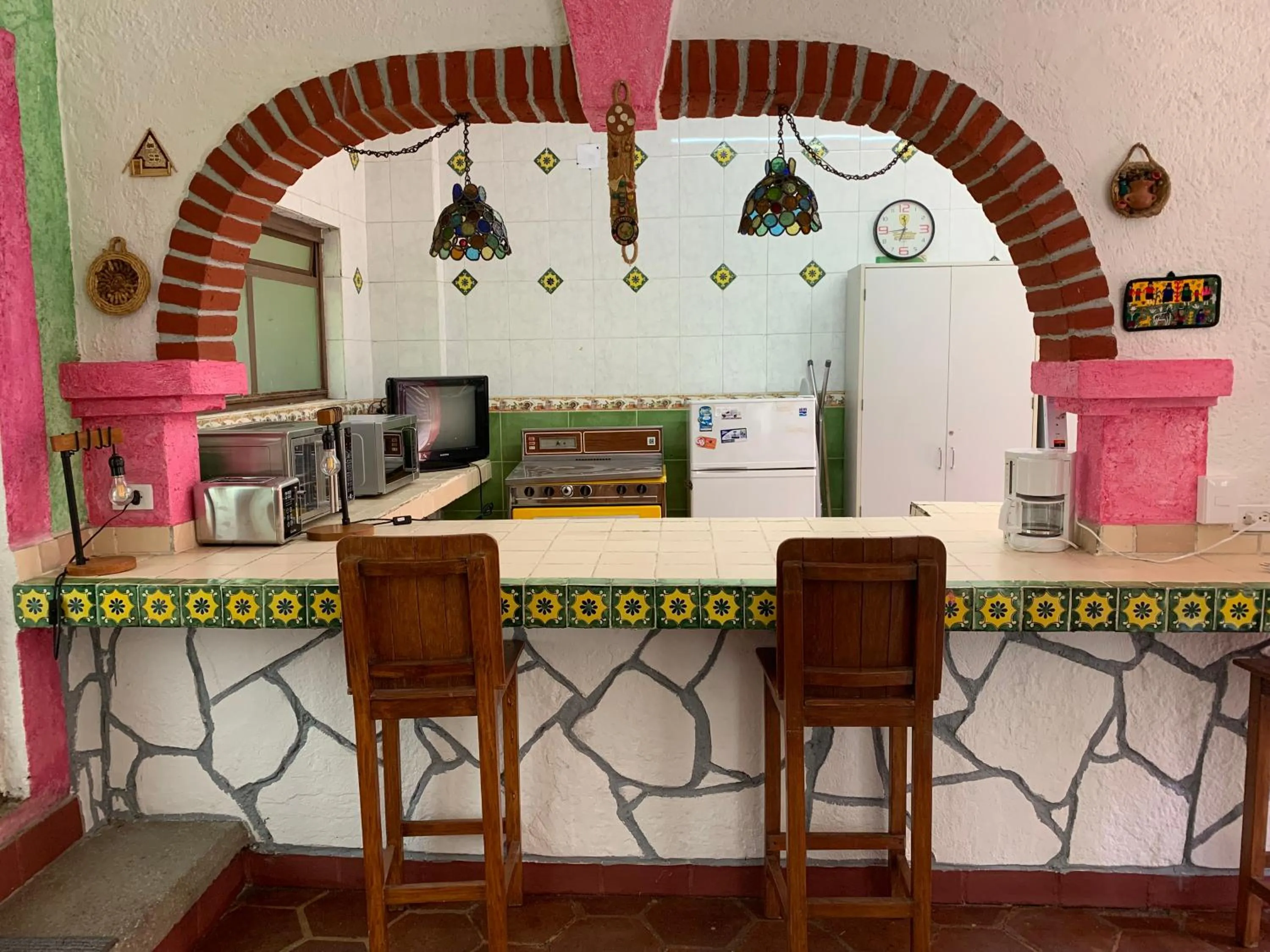 Kitchen or kitchenette in Mesón Yollotl