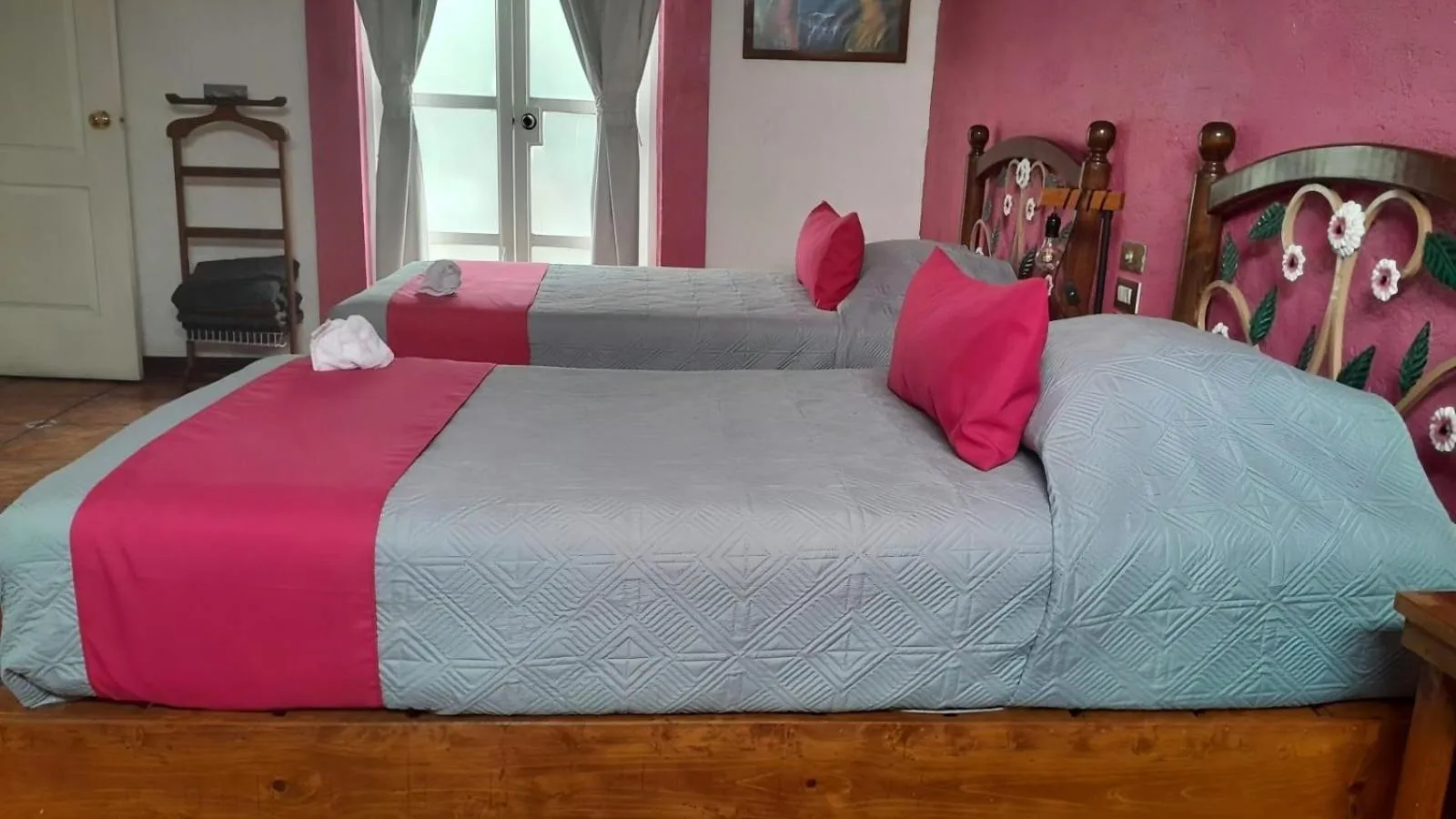 Bed in Mesón Yollotl