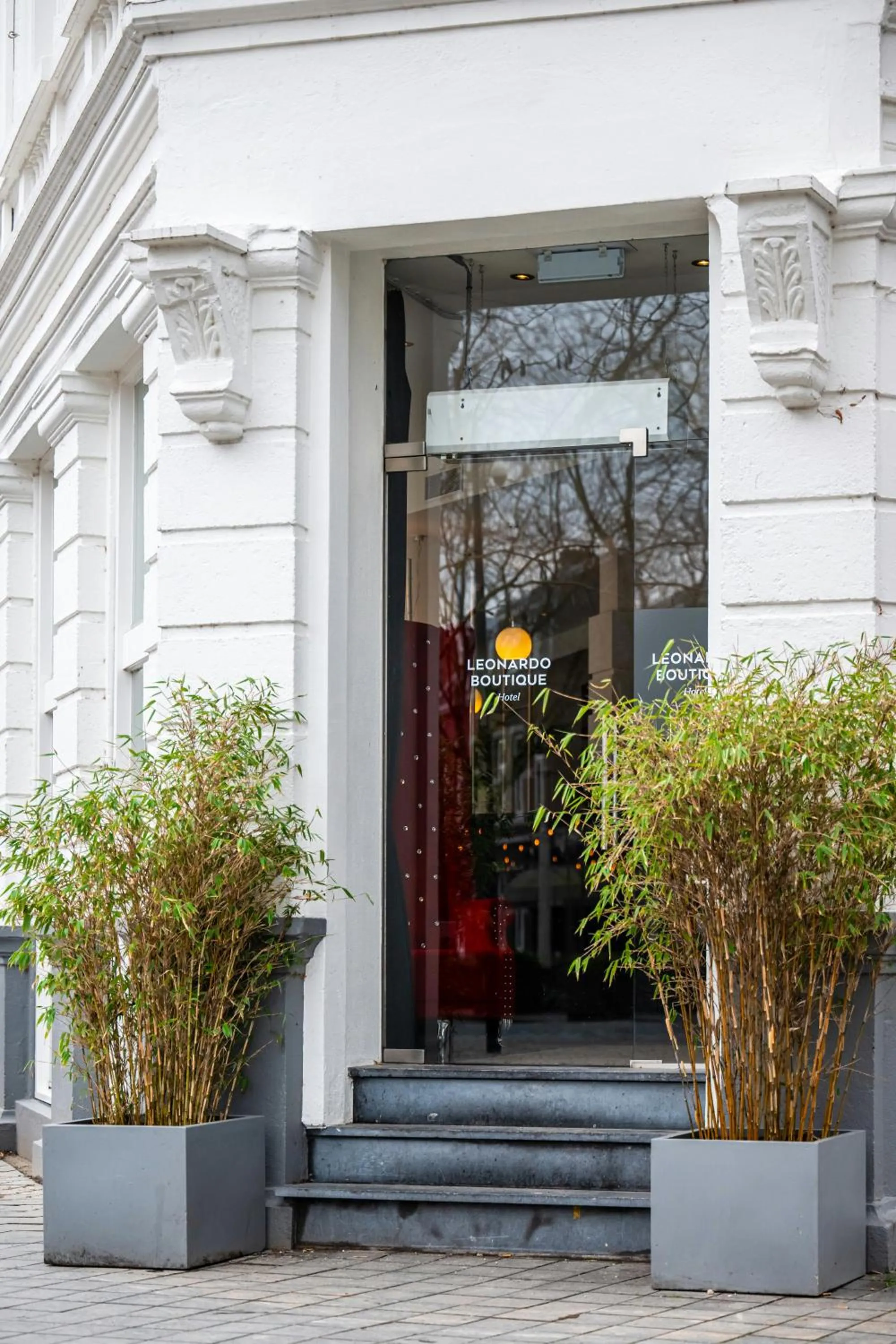 Property building in Leonardo Boutique Hotel Maastricht City Center