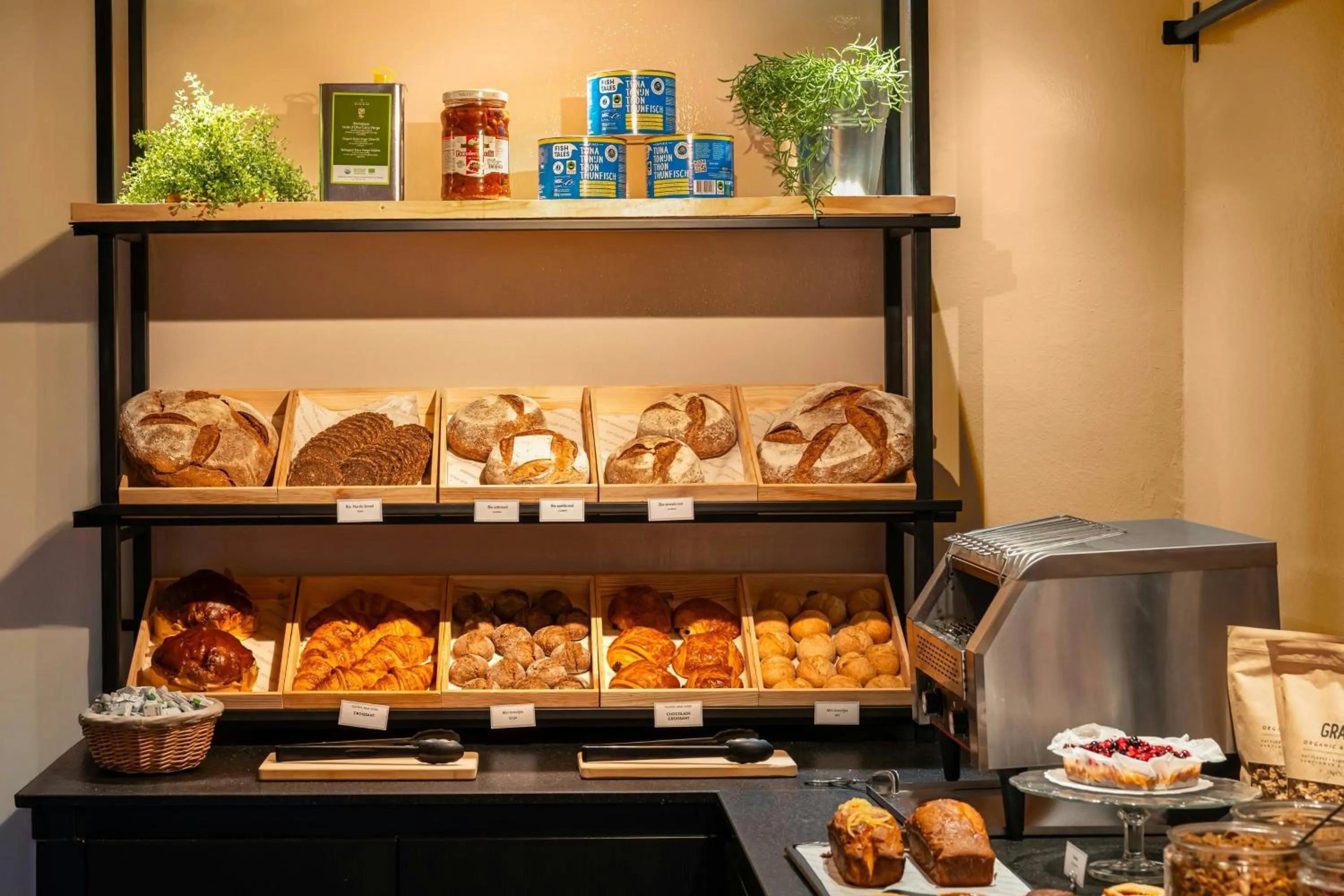 Buffet breakfast in Leonardo Boutique Hotel Maastricht City Center