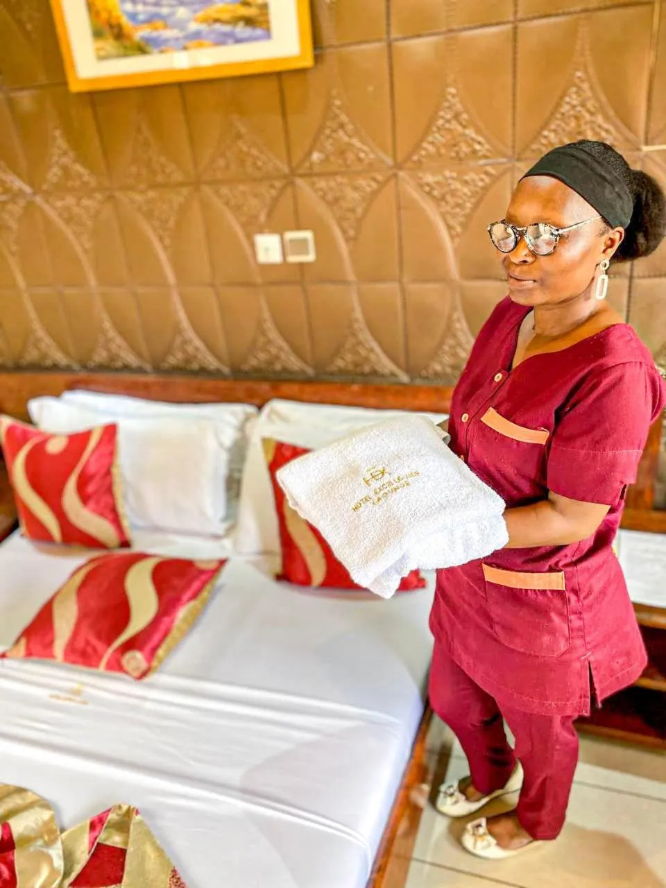 Bed in Hôtel Excelle Xior