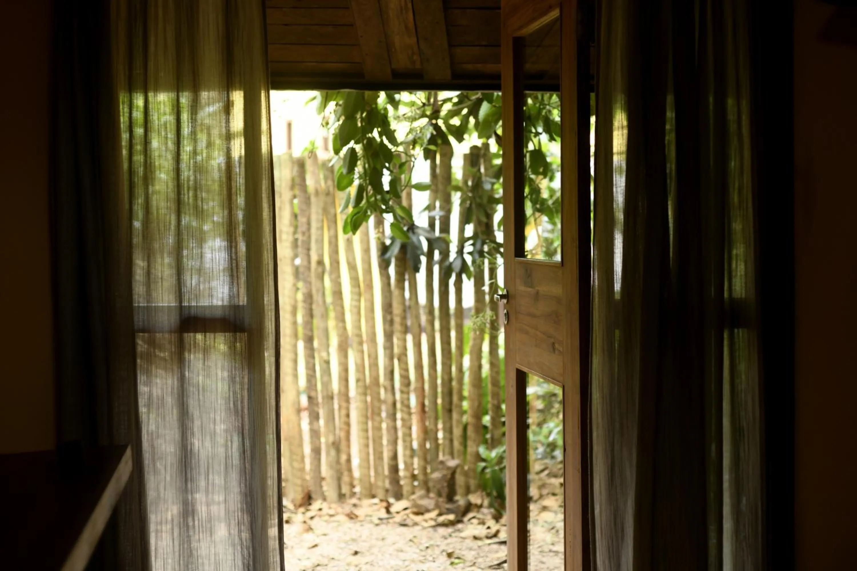 Garden view in Cantos da Mata